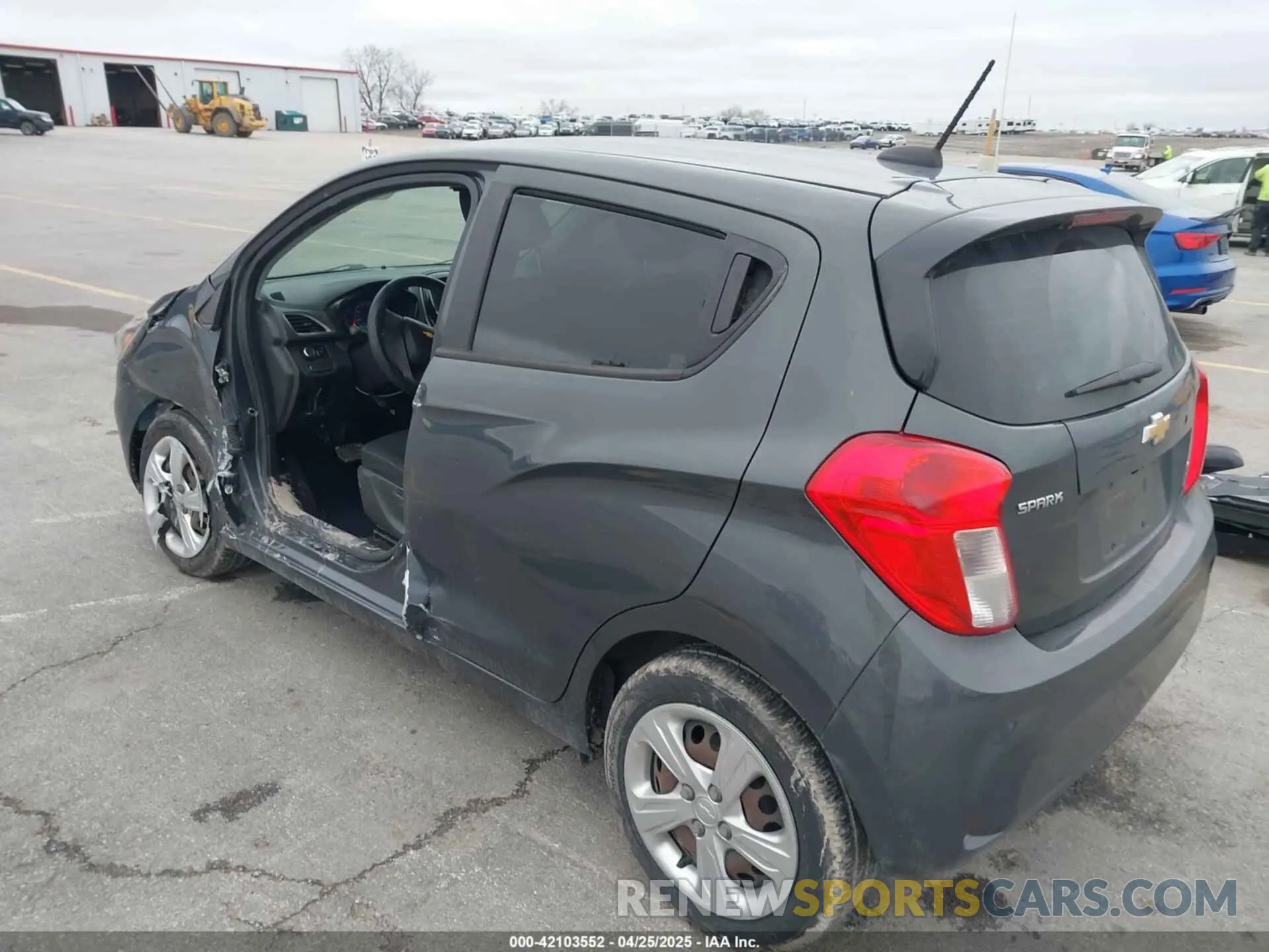 3 fotografías del automóvil dañado KL8CB6SA9LC473908 CHEVROLET SPARK 2020