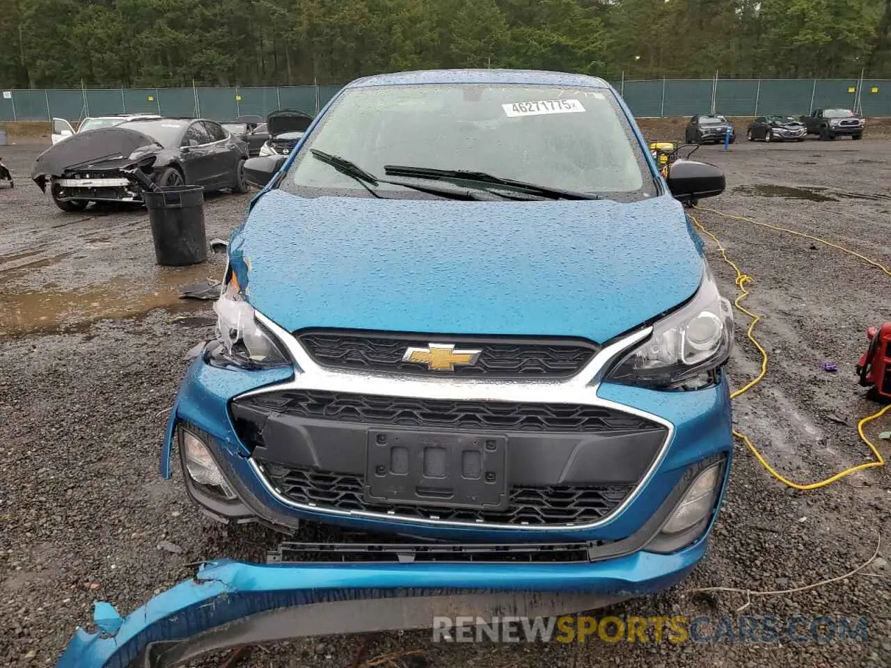 5 fotografías del automóvil dañado KL8CB6SAXLC418867 CHEVROLET SPARK 2020