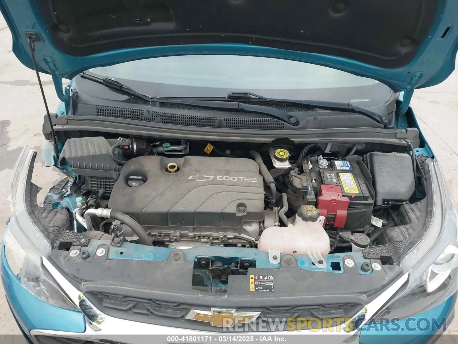 10 fotografías del automóvil dañado KL8CB6SAXLC422370 CHEVROLET SPARK 2020