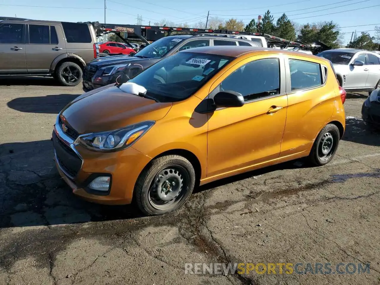 1 fotografías del automóvil dañado KL8CB6SAXLC444398 CHEVROLET SPARK 2020