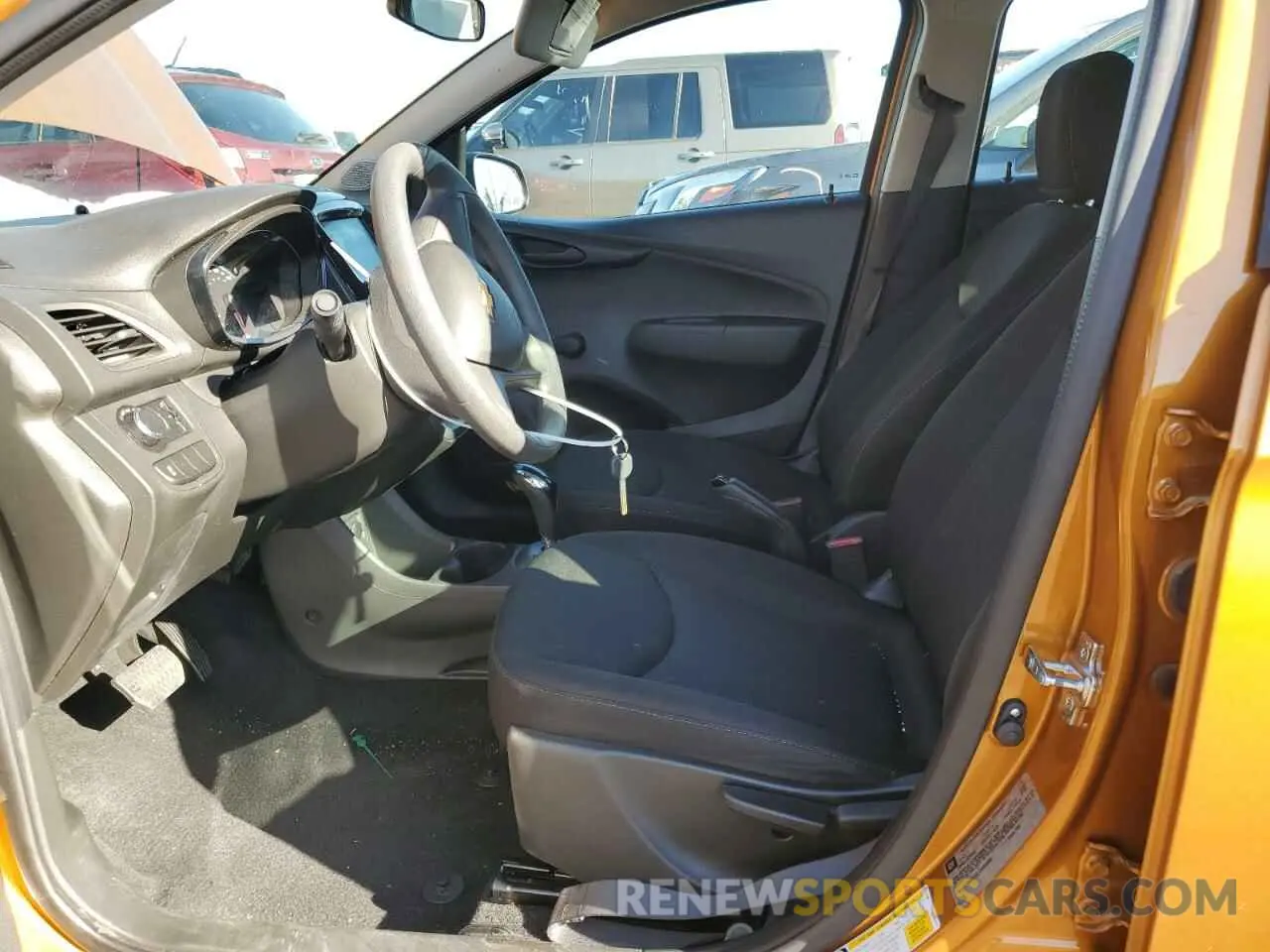 7 fotografías del automóvil dañado KL8CB6SAXLC444398 CHEVROLET SPARK 2020