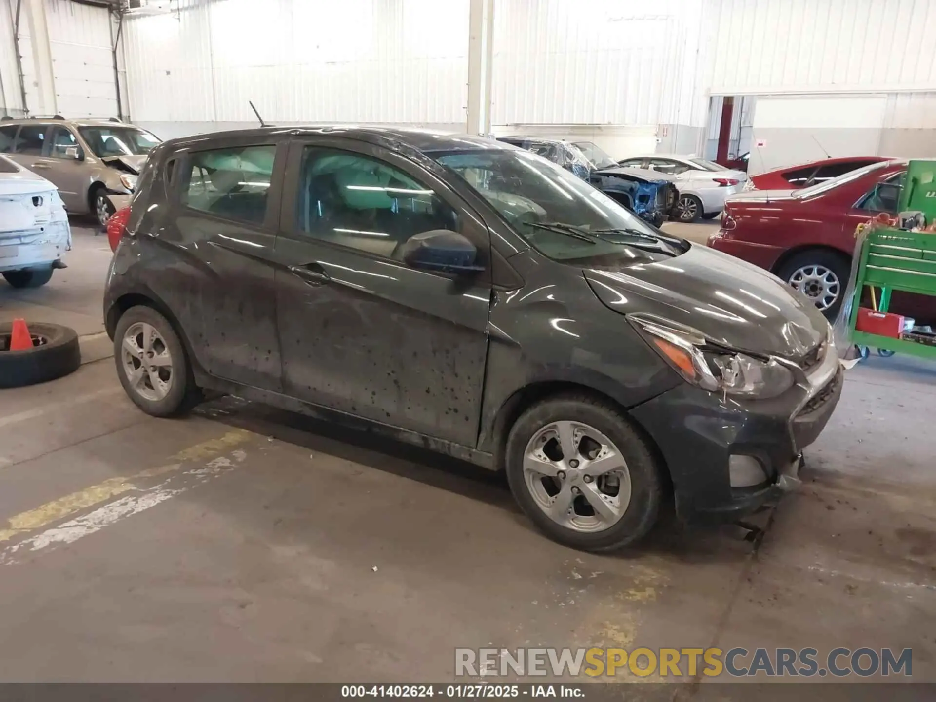 1 fotografías del automóvil dañado KL8CB6SAXLC468460 CHEVROLET SPARK 2020