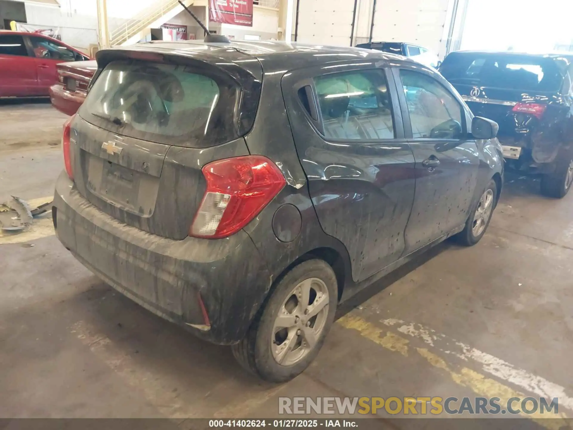 4 fotografías del automóvil dañado KL8CB6SAXLC468460 CHEVROLET SPARK 2020