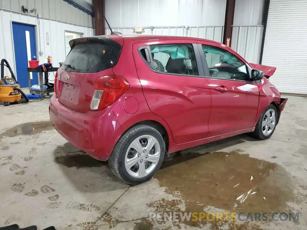 3 fotografías del automóvil dañado KL8CB6SAXLC472783 CHEVROLET SPARK 2020