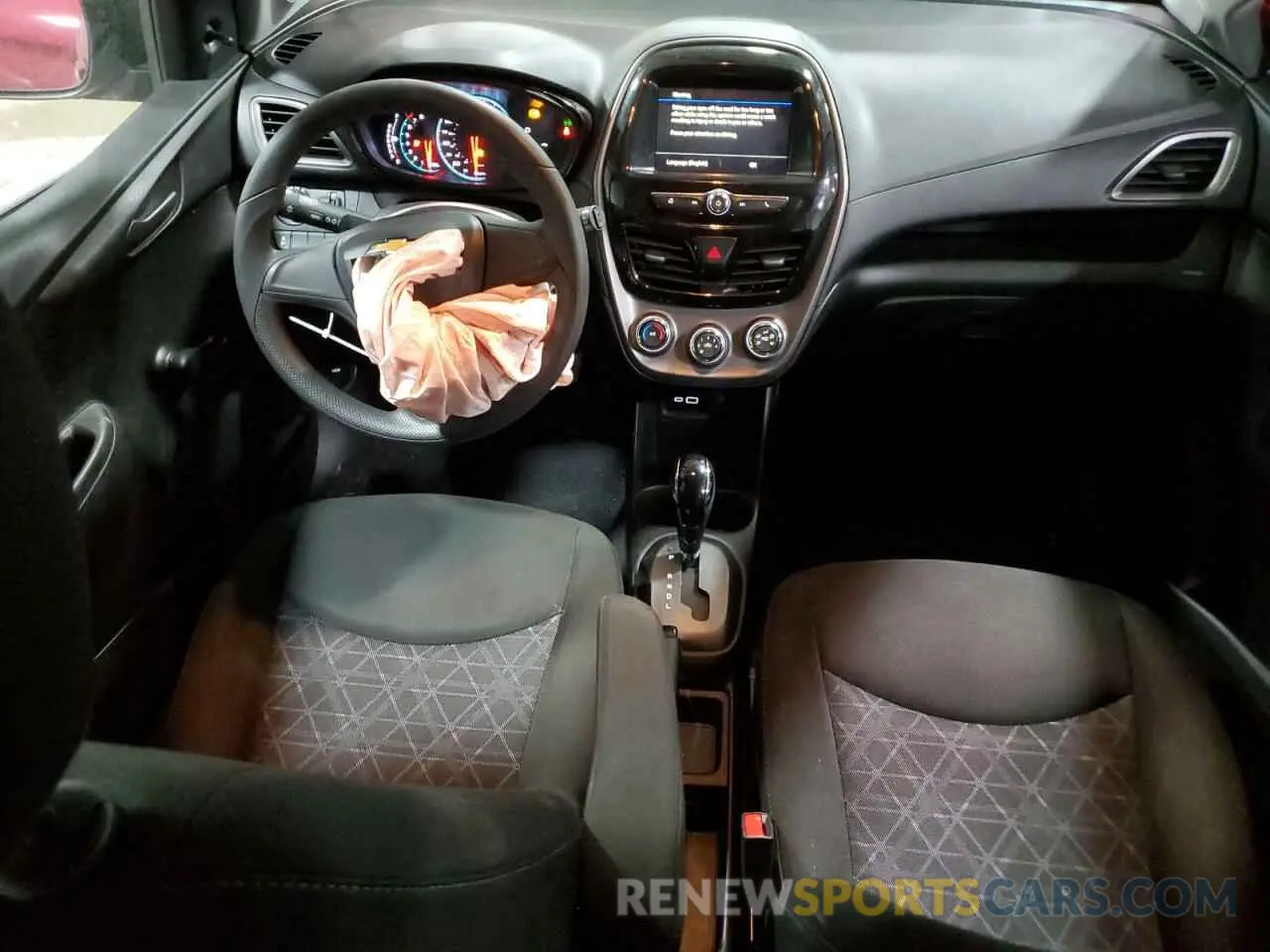 8 fotografías del automóvil dañado KL8CB6SAXLC472783 CHEVROLET SPARK 2020