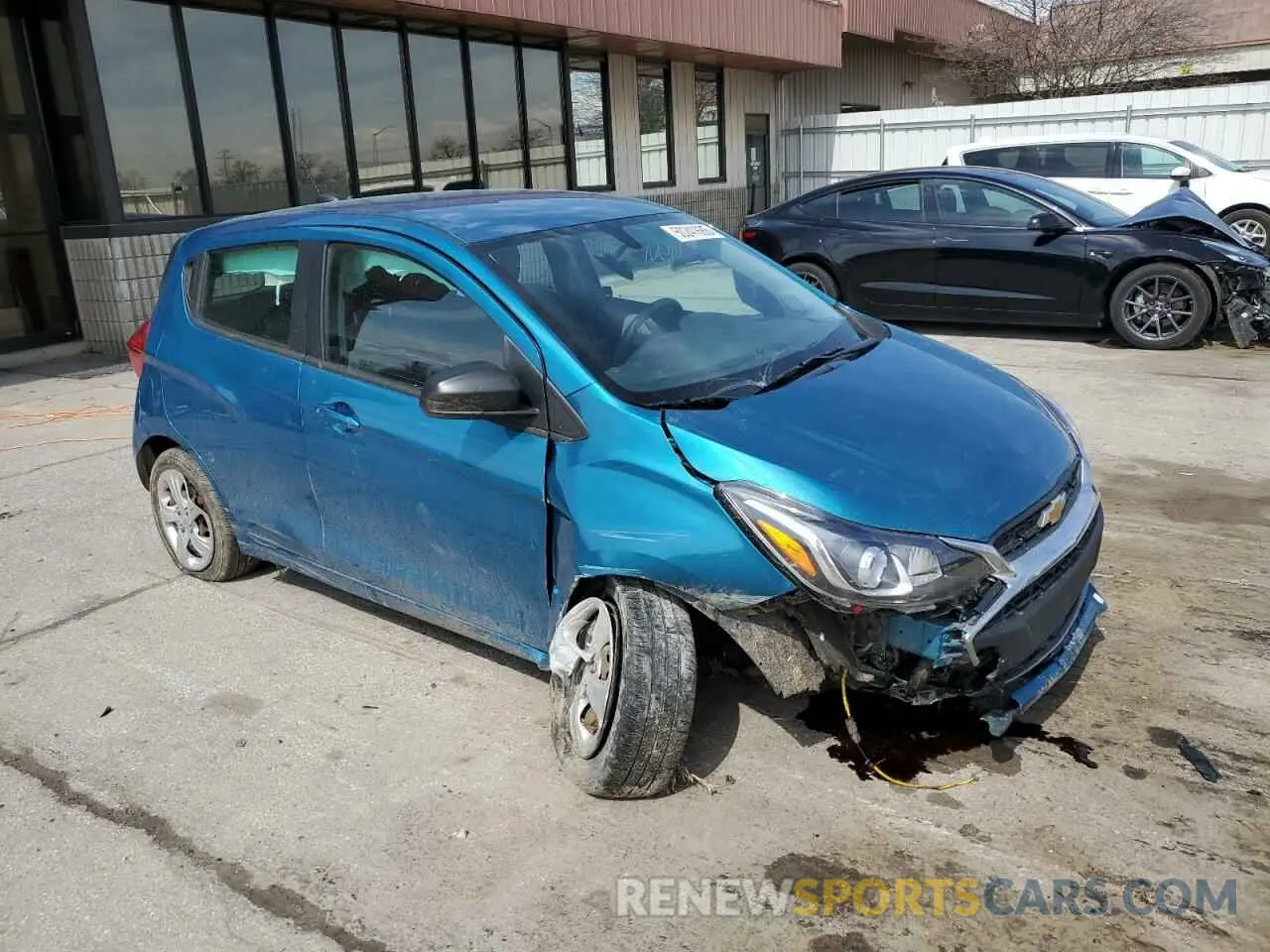 4 fotografías del automóvil dañado KL8CB6SAXLC474503 CHEVROLET SPARK 2020