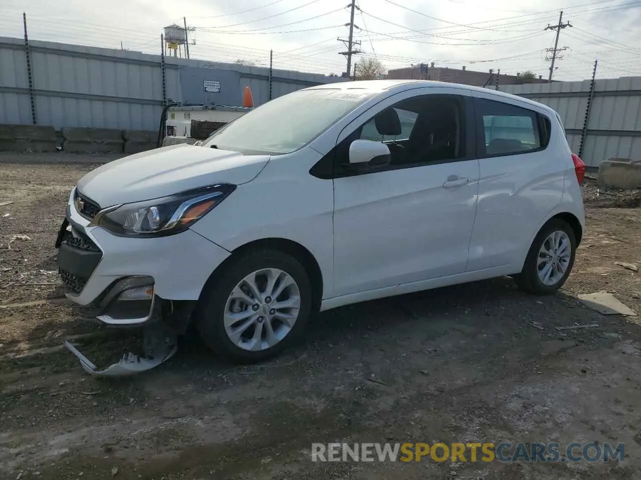 1 fotografías del automóvil dañado KL8CD6SA0LC445229 CHEVROLET SPARK 2020