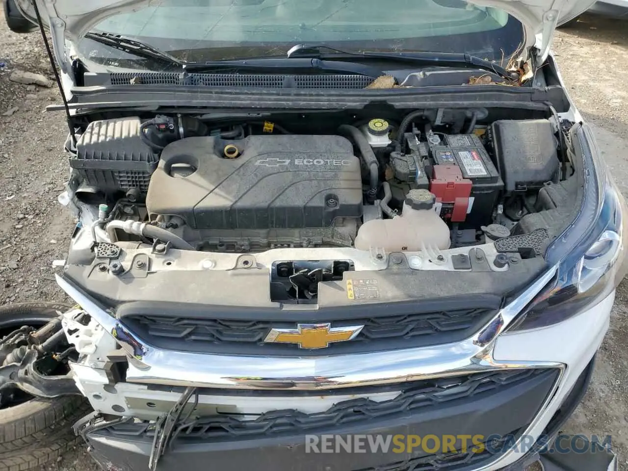 11 fotografías del automóvil dañado KL8CD6SA0LC445229 CHEVROLET SPARK 2020