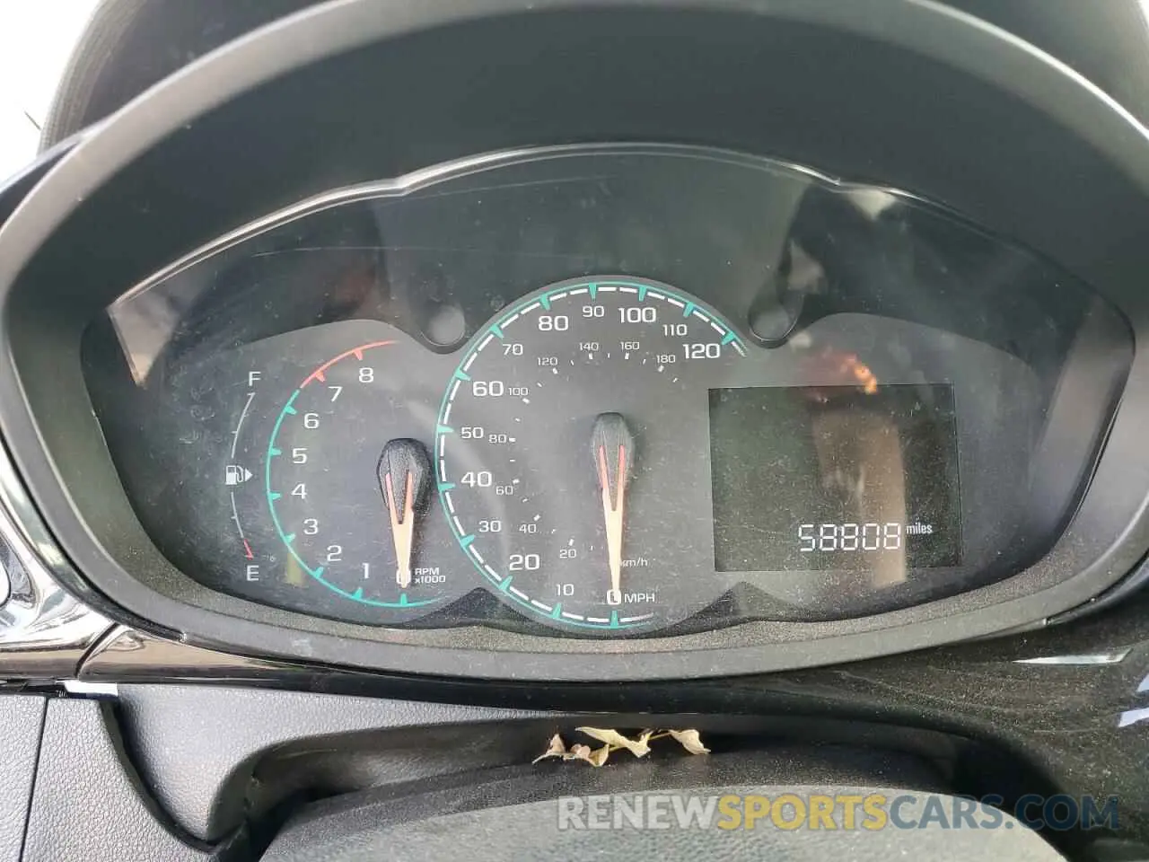 9 fotografías del automóvil dañado KL8CD6SA0LC445229 CHEVROLET SPARK 2020