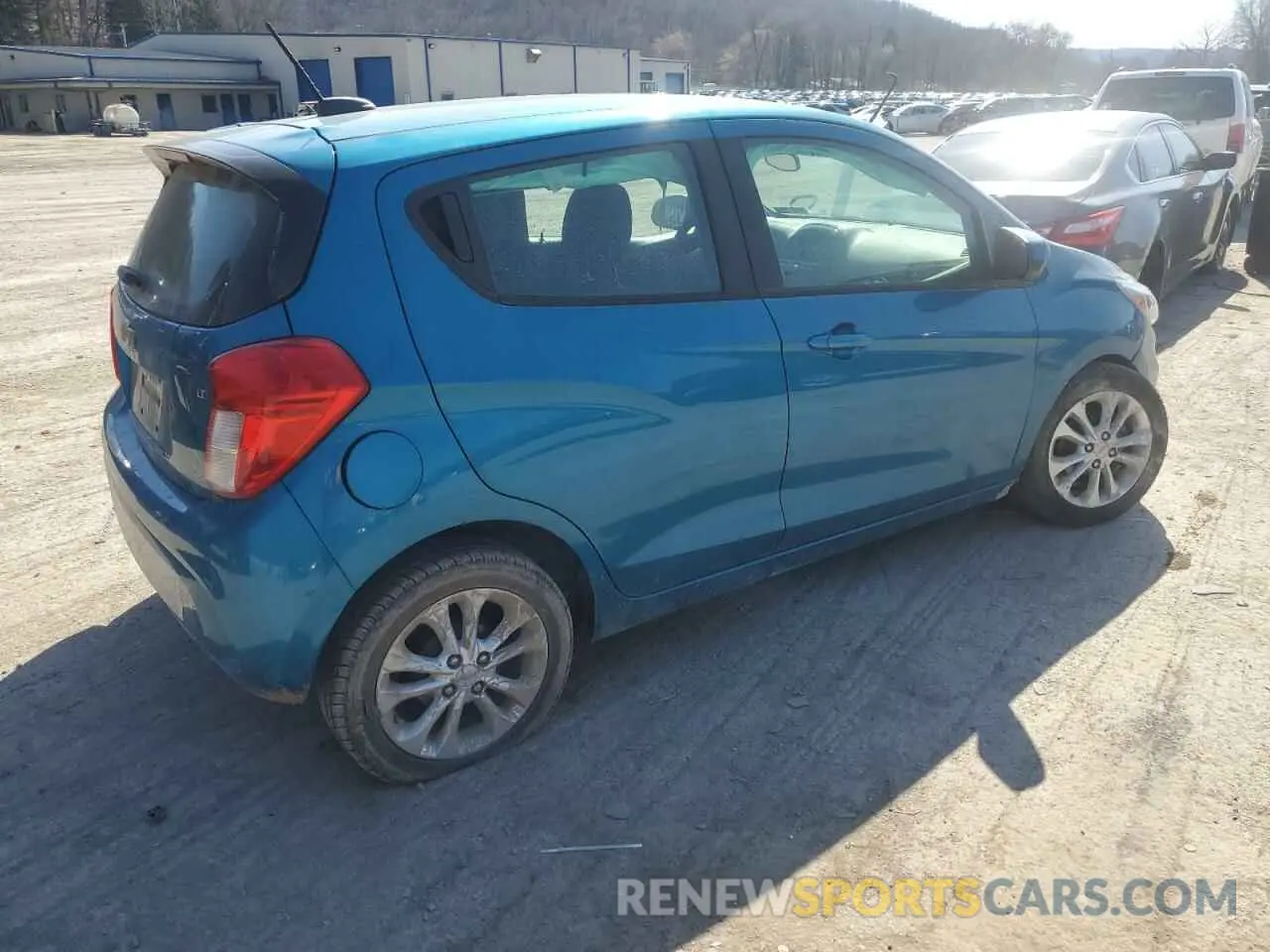 3 fotografías del automóvil dañado KL8CD6SA1LC406908 CHEVROLET SPARK 2020