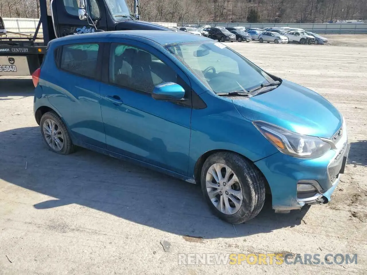 4 fotografías del automóvil dañado KL8CD6SA1LC406908 CHEVROLET SPARK 2020