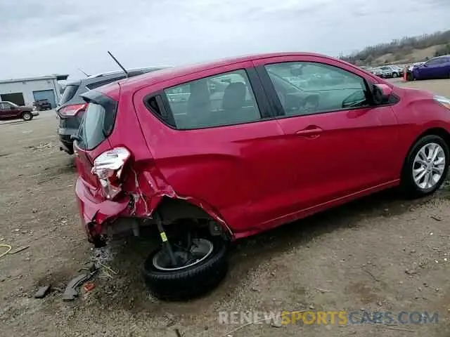 13 fotografías del automóvil dañado KL8CD6SA1LC420484 CHEVROLET SPARK 2020