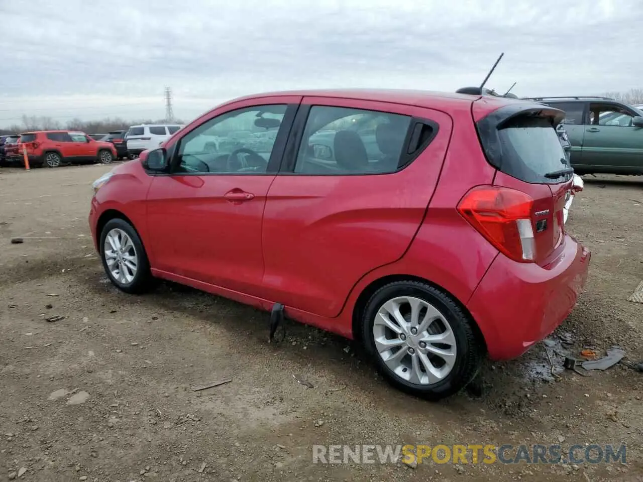 2 fotografías del automóvil dañado KL8CD6SA1LC420484 CHEVROLET SPARK 2020