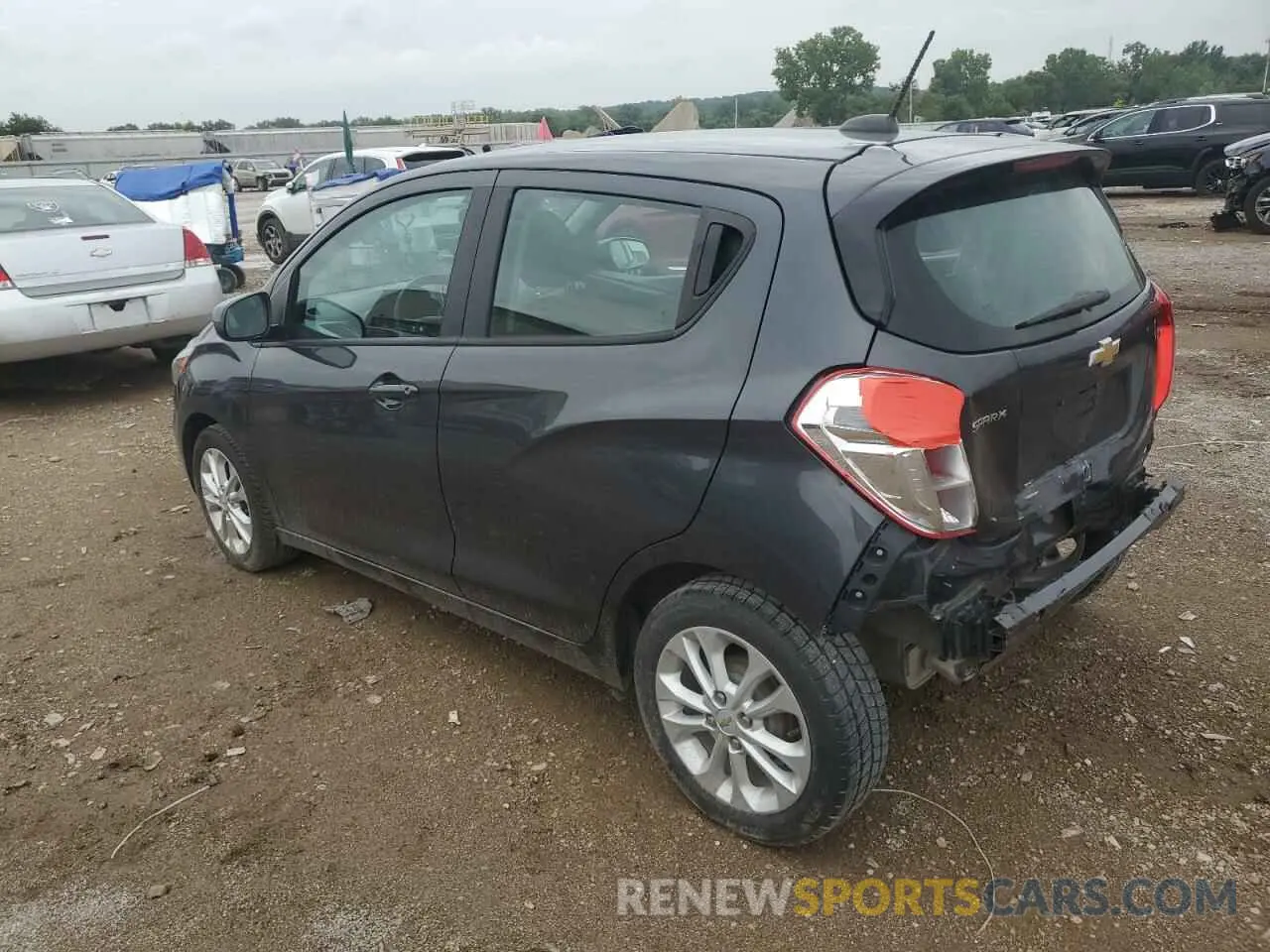 2 fotografías del automóvil dañado KL8CD6SA1LC440718 CHEVROLET SPARK 2020