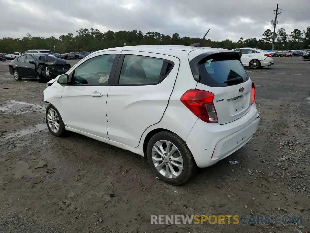 2 fotografías del automóvil dañado KL8CD6SA1LC443411 CHEVROLET SPARK 2020