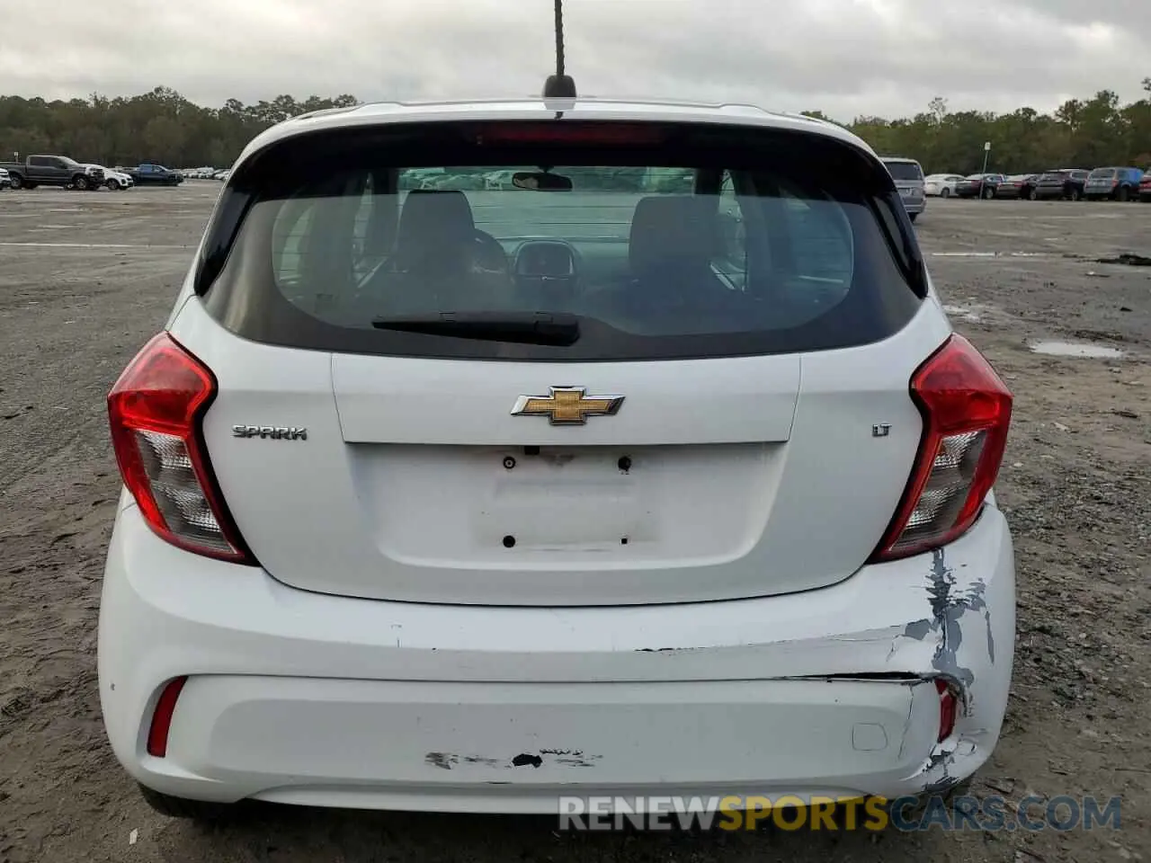 6 fotografías del automóvil dañado KL8CD6SA1LC443411 CHEVROLET SPARK 2020