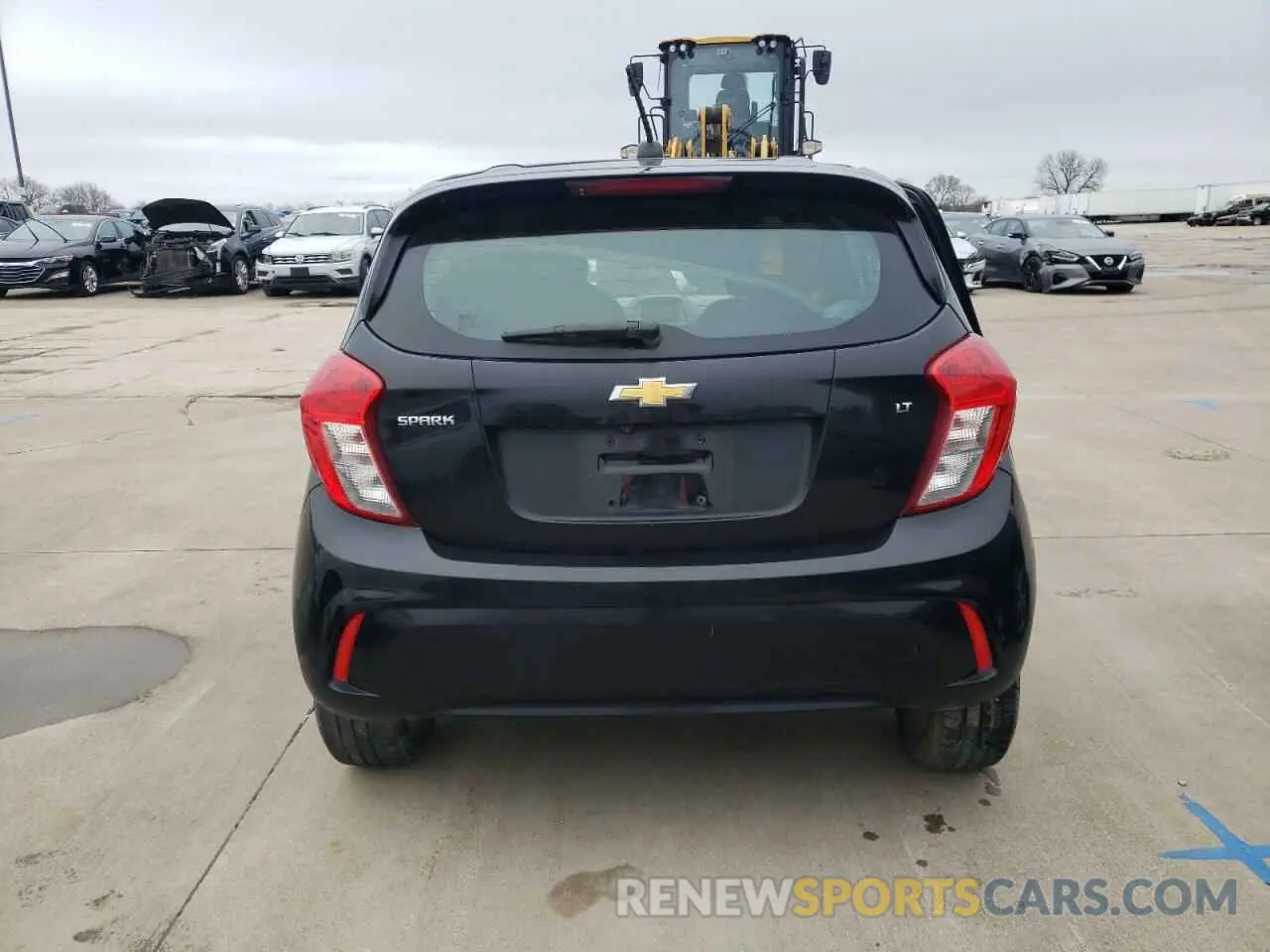 6 fotografías del automóvil dañado KL8CD6SA1LC444011 CHEVROLET SPARK 2020