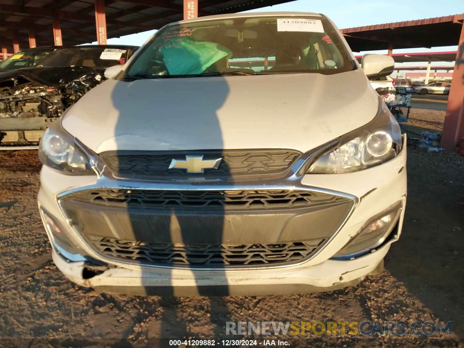12 fotografías del automóvil dañado KL8CD6SA1LC447264 CHEVROLET SPARK 2020