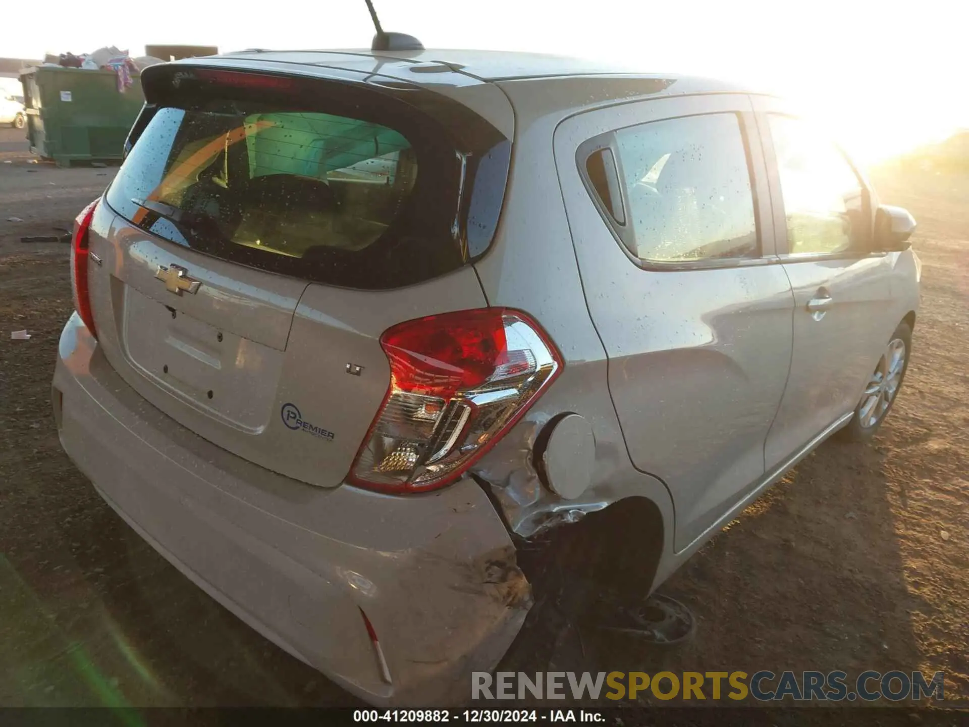 4 fotografías del automóvil dañado KL8CD6SA1LC447264 CHEVROLET SPARK 2020