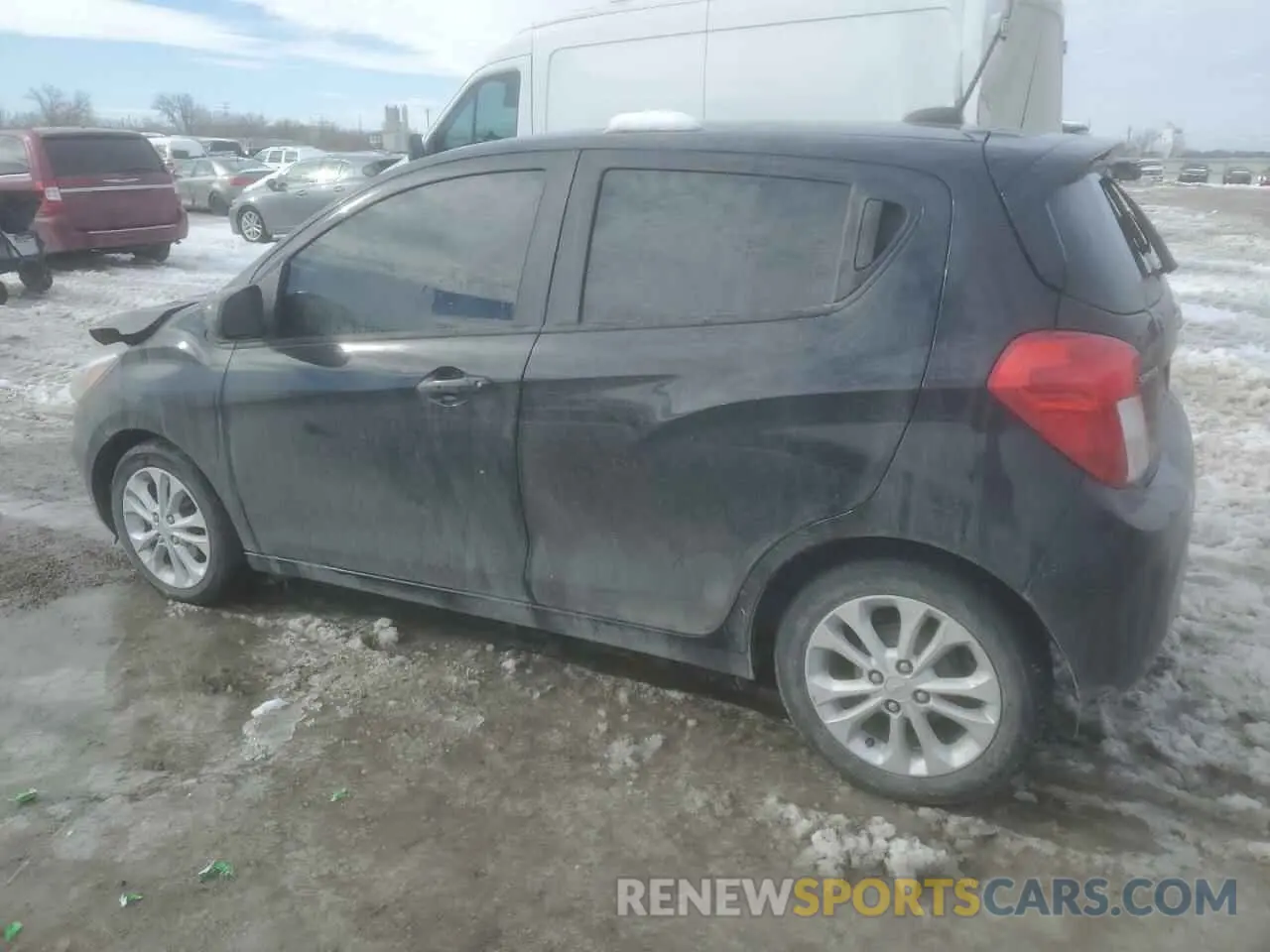 2 fotografías del automóvil dañado KL8CD6SA1LC450651 CHEVROLET SPARK 2020