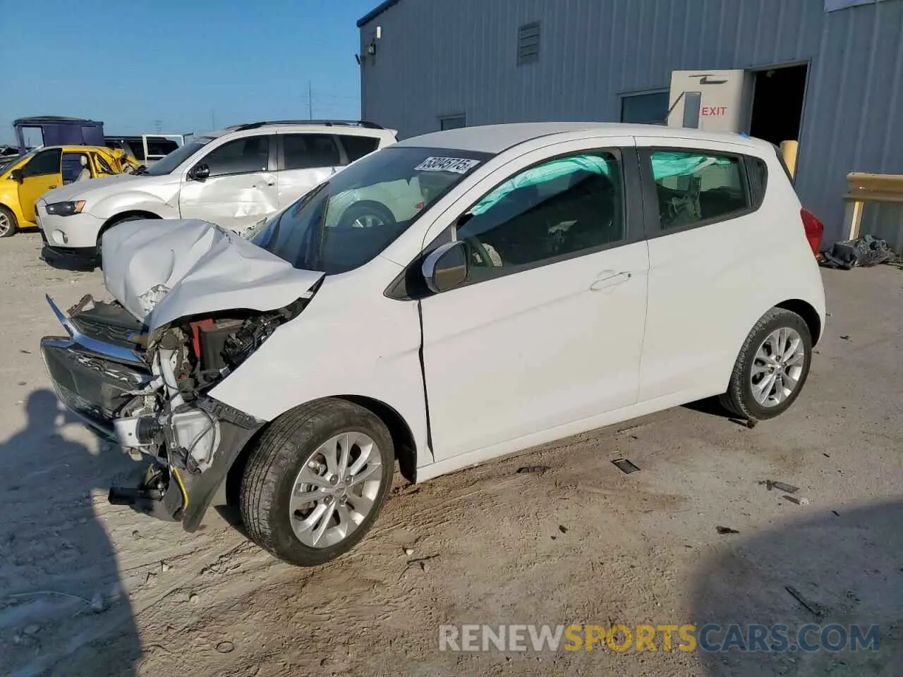1 fotografías del automóvil dañado KL8CD6SA1LC451265 CHEVROLET SPARK 2020