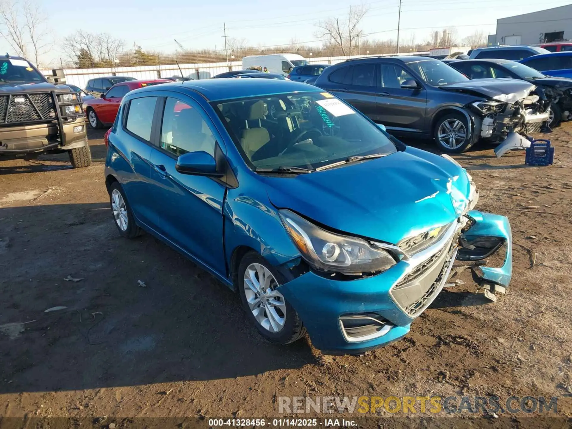 1 fotografías del automóvil dañado KL8CD6SA1LC454652 CHEVROLET SPARK 2020