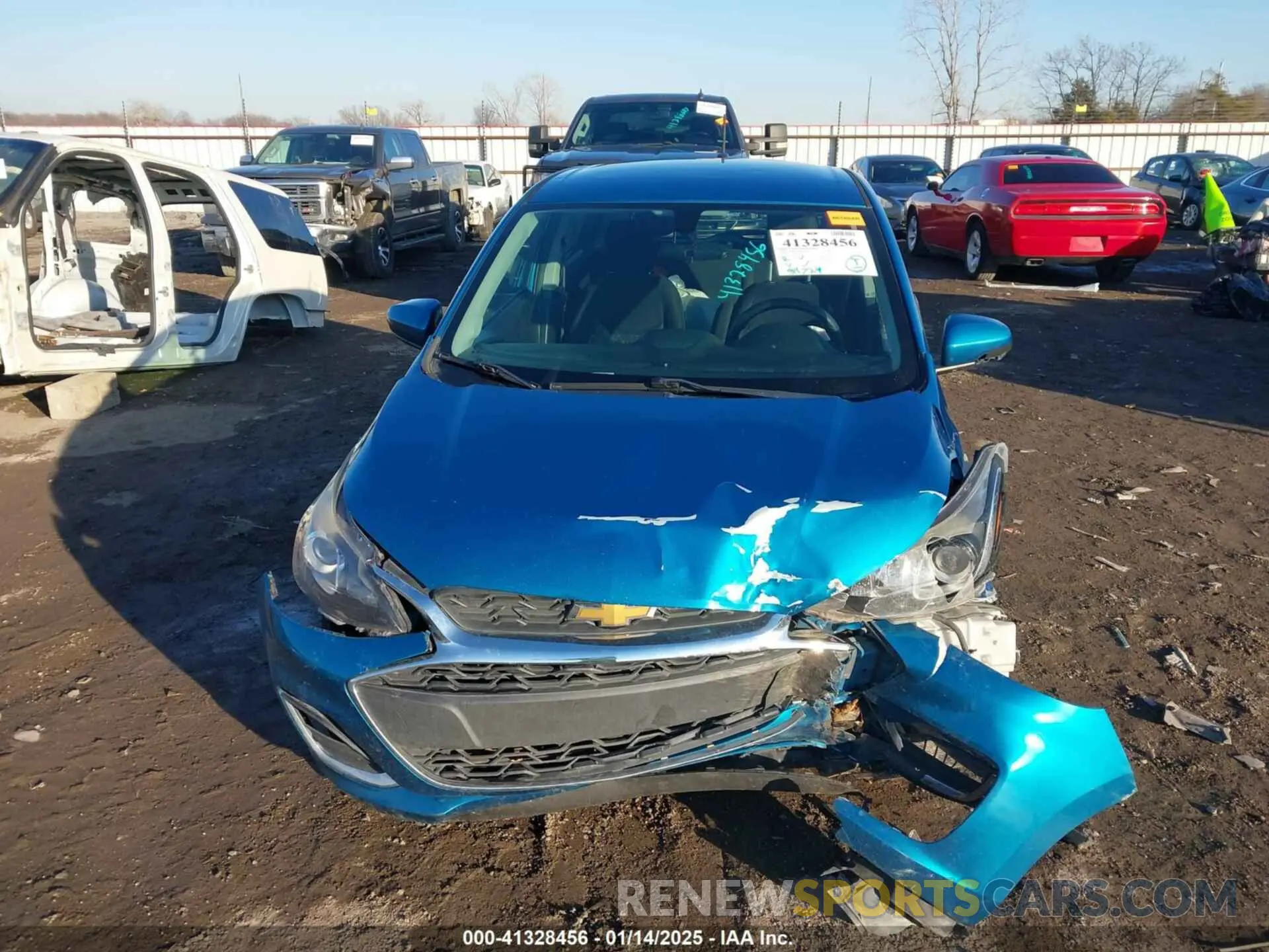 12 fotografías del automóvil dañado KL8CD6SA1LC454652 CHEVROLET SPARK 2020