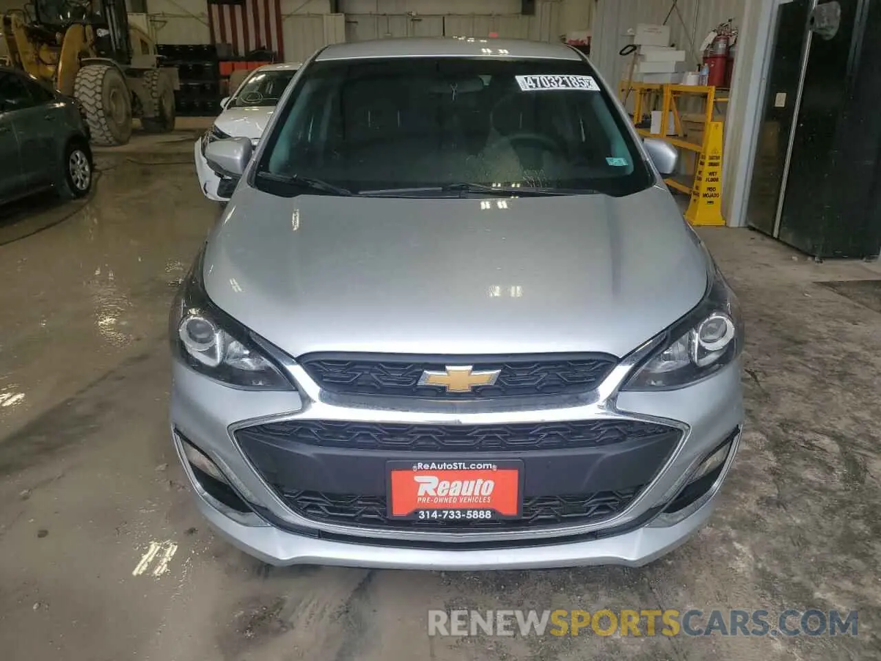 5 fotografías del automóvil dañado KL8CD6SA1LC468065 CHEVROLET SPARK 2020