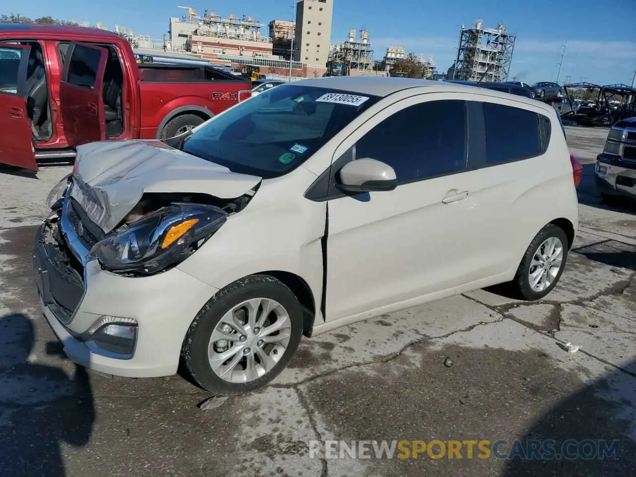 1 fotografías del automóvil dañado KL8CD6SA1LC479728 CHEVROLET SPARK 2020