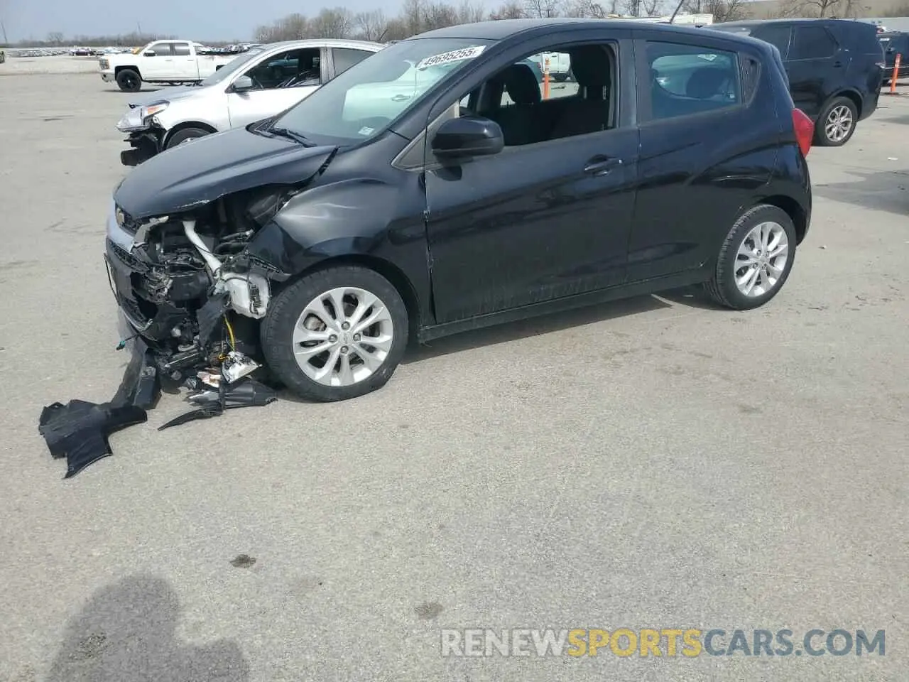 1 fotografías del automóvil dañado KL8CD6SA2LC430067 CHEVROLET SPARK 2020