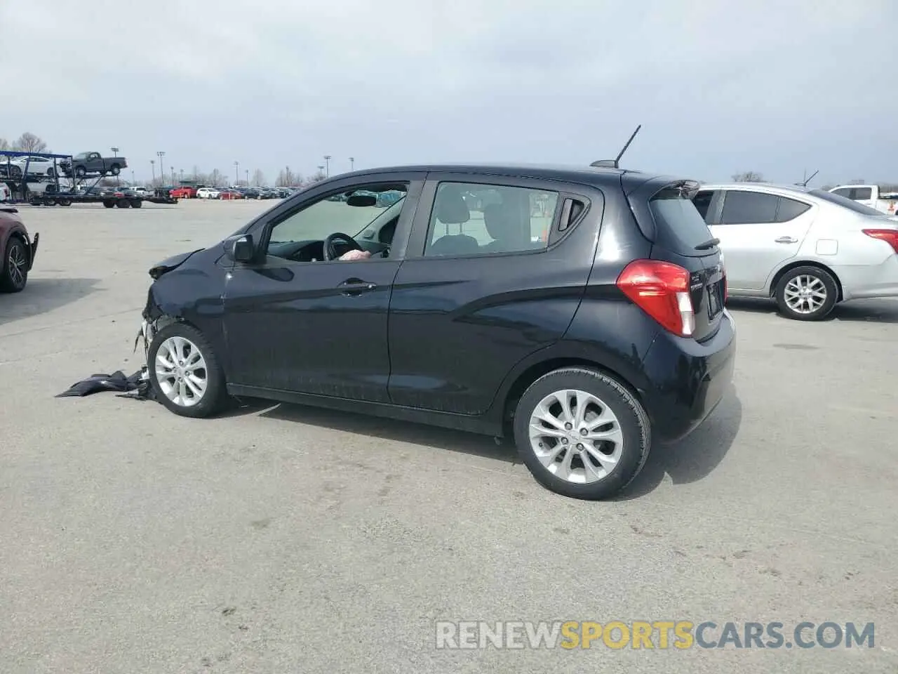 2 fotografías del automóvil dañado KL8CD6SA2LC430067 CHEVROLET SPARK 2020