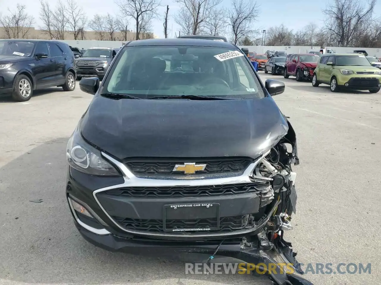 5 fotografías del automóvil dañado KL8CD6SA2LC430067 CHEVROLET SPARK 2020