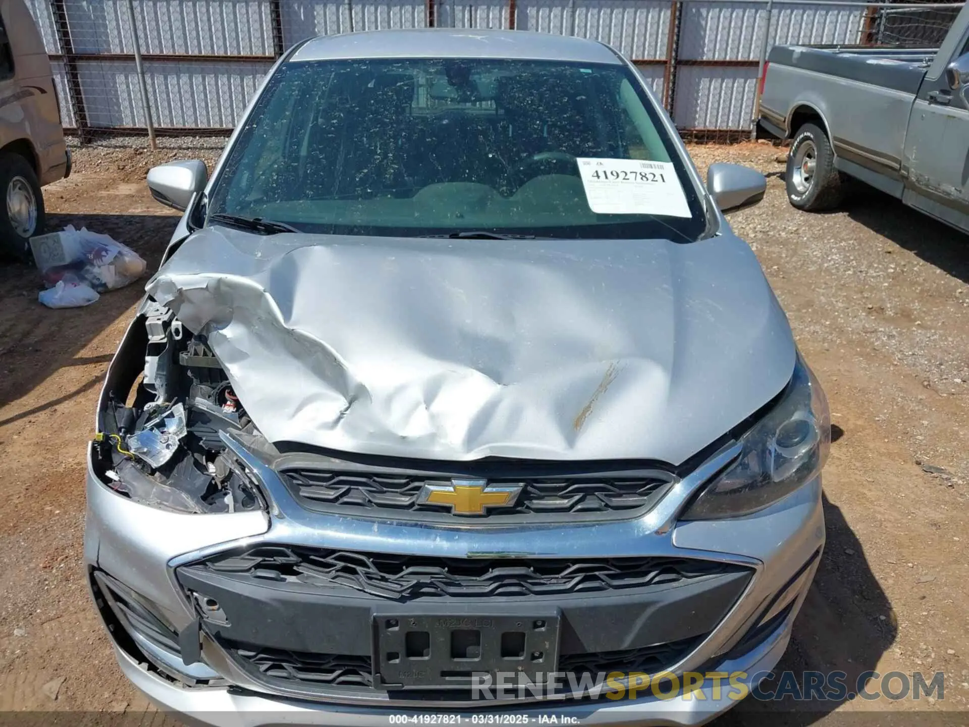 12 fotografías del automóvil dañado KL8CD6SA2LC450366 CHEVROLET SPARK 2020