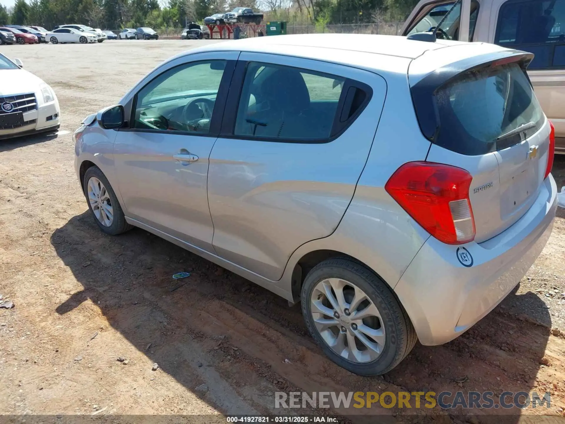 3 fotografías del automóvil dañado KL8CD6SA2LC450366 CHEVROLET SPARK 2020