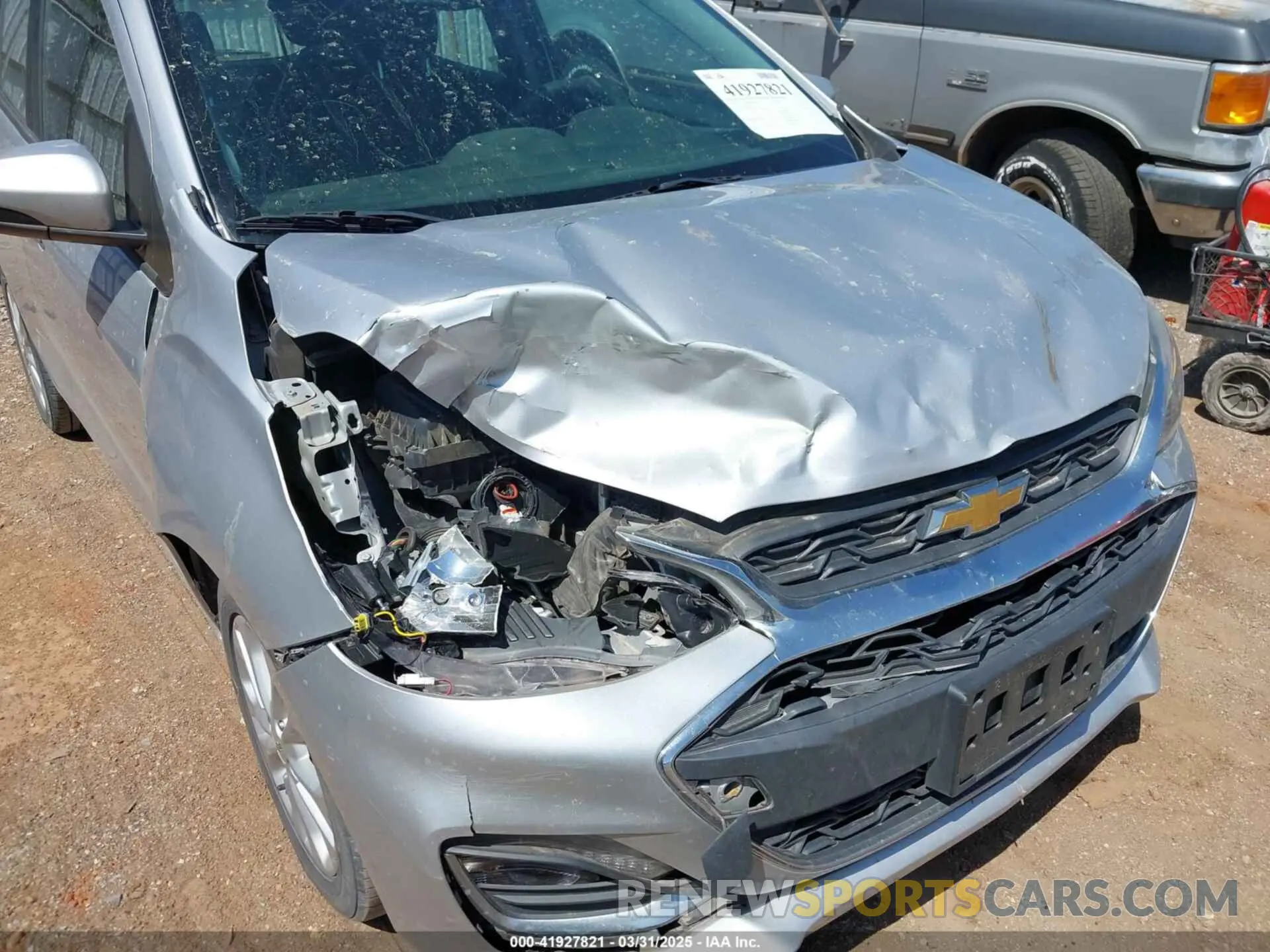 6 fotografías del automóvil dañado KL8CD6SA2LC450366 CHEVROLET SPARK 2020
