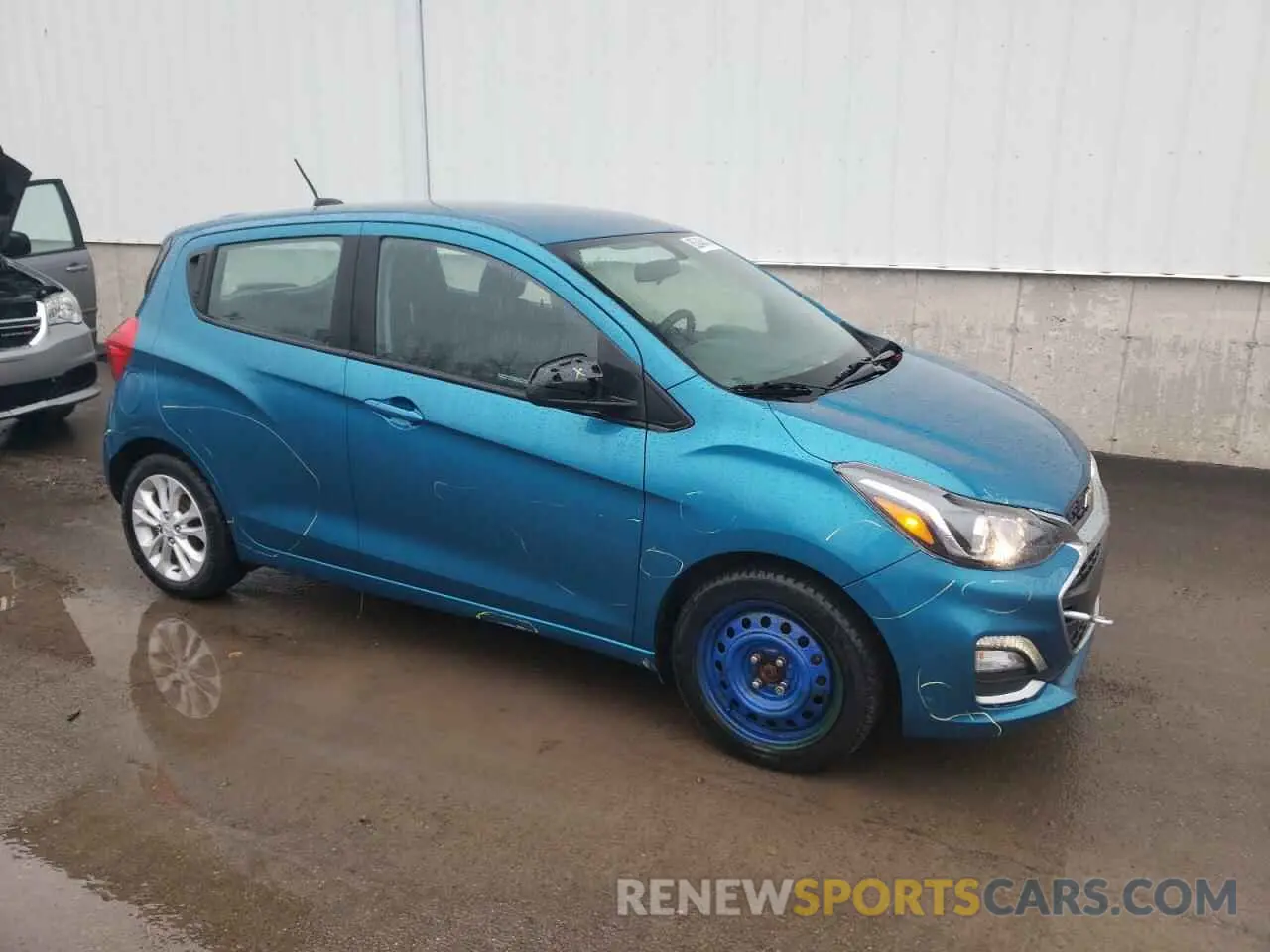 4 fotografías del automóvil dañado KL8CD6SA3LC433608 CHEVROLET SPARK 2020