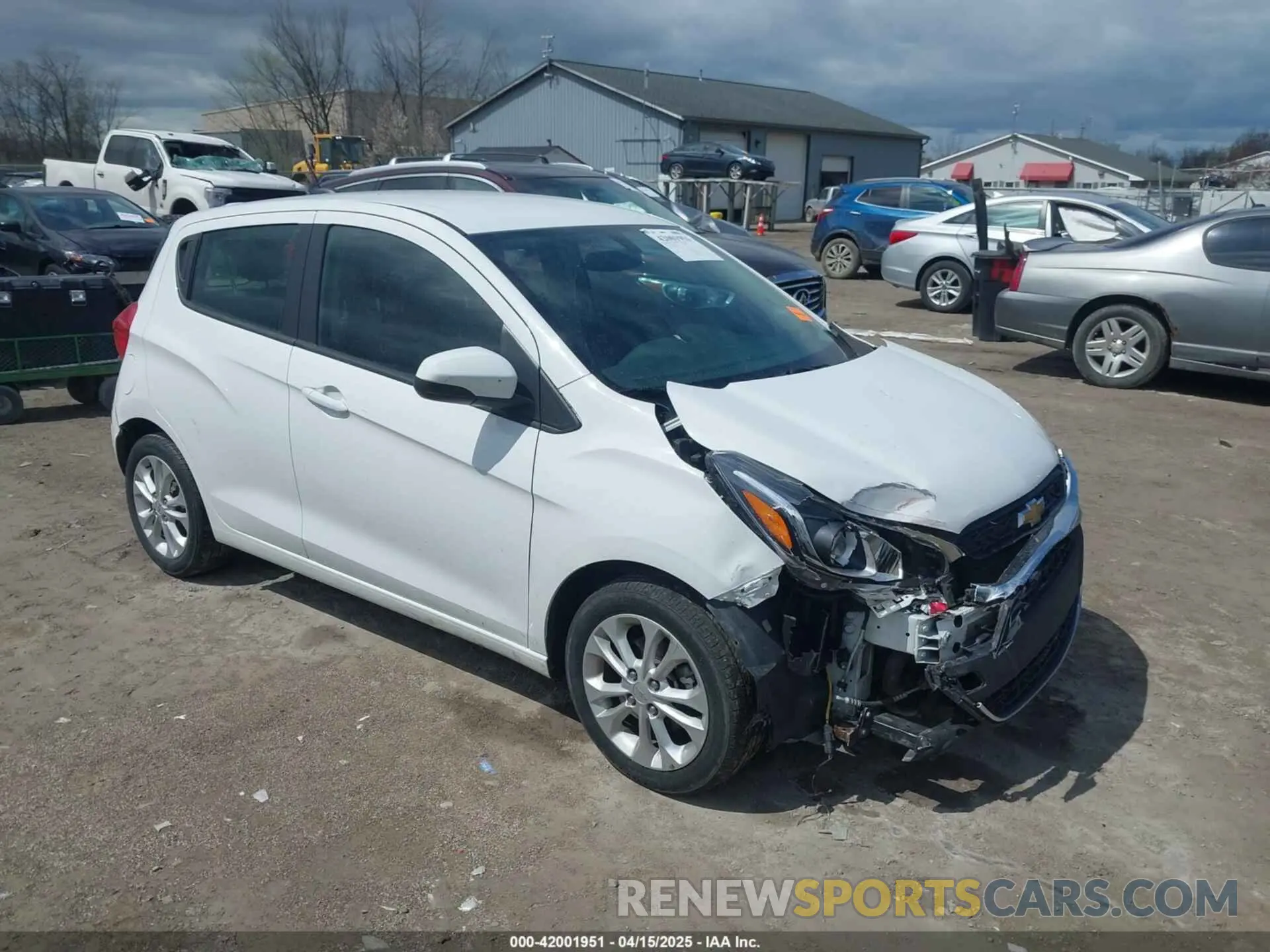 1 fotografías del automóvil dañado KL8CD6SA3LC447220 CHEVROLET SPARK 2020