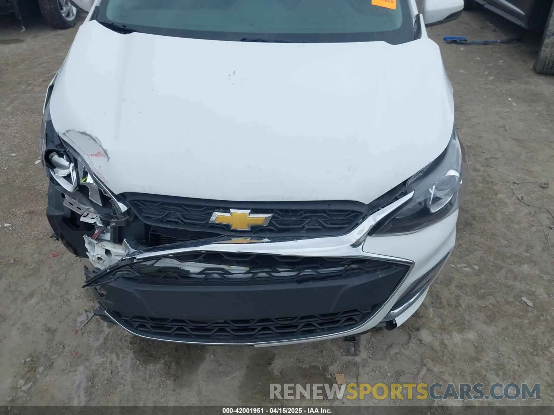 6 fotografías del automóvil dañado KL8CD6SA3LC447220 CHEVROLET SPARK 2020