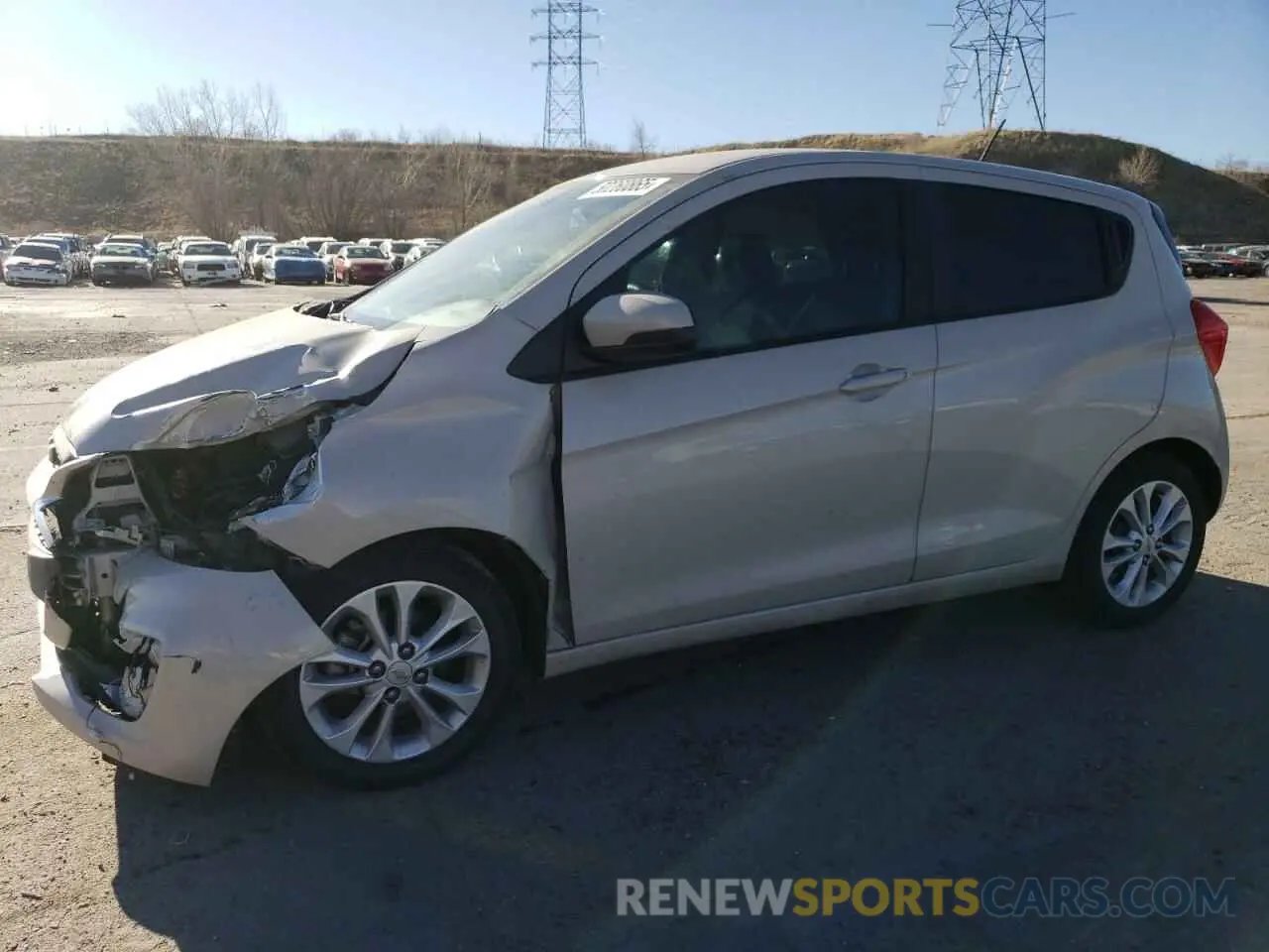 1 fotografías del automóvil dañado KL8CD6SA3LC475227 CHEVROLET SPARK 2020