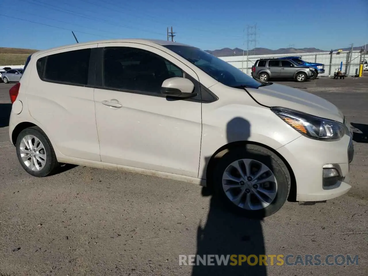 4 fotografías del automóvil dañado KL8CD6SA3LC475227 CHEVROLET SPARK 2020