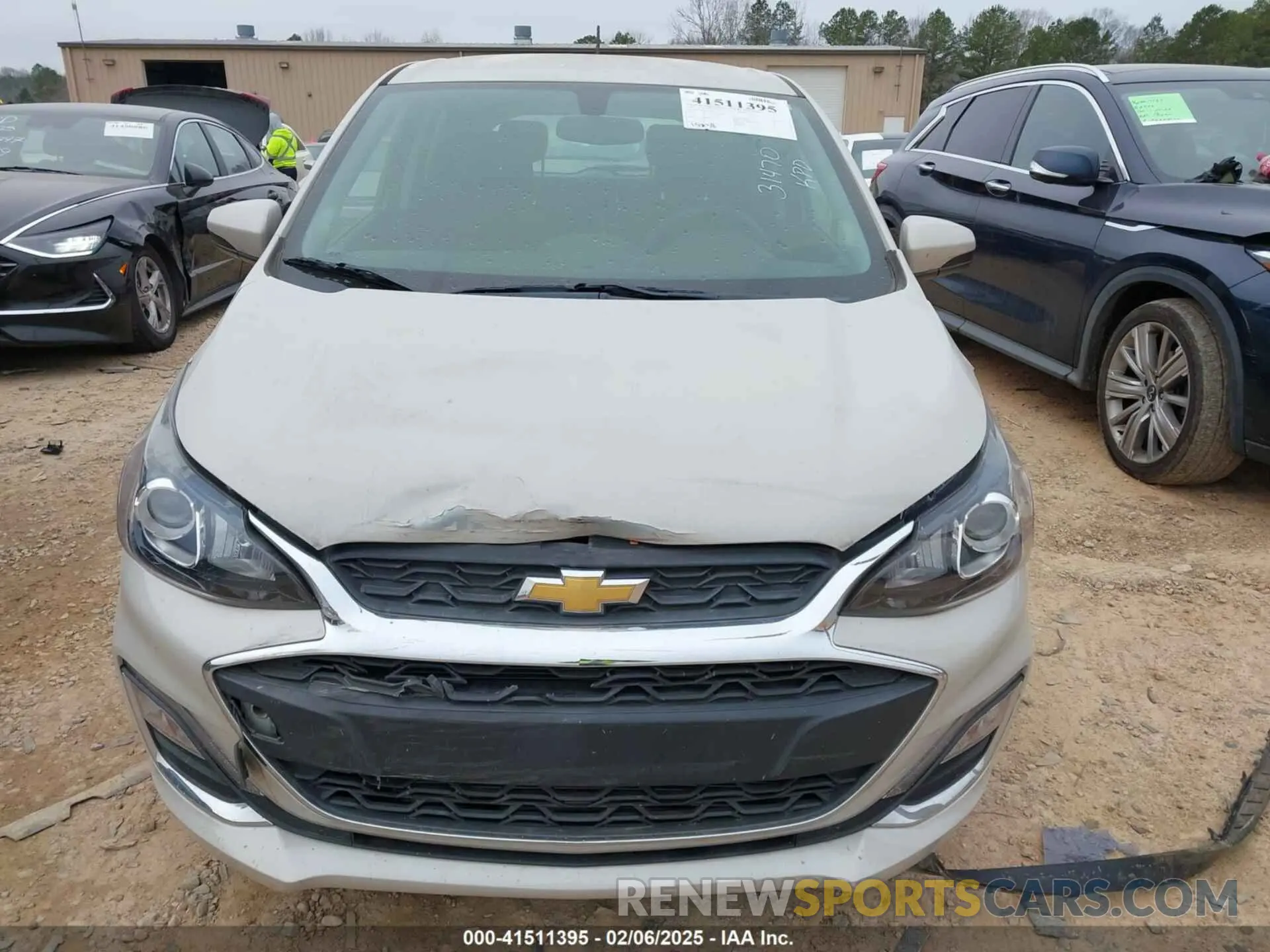 12 fotografías del automóvil dañado KL8CD6SA3LC476460 CHEVROLET SPARK 2020