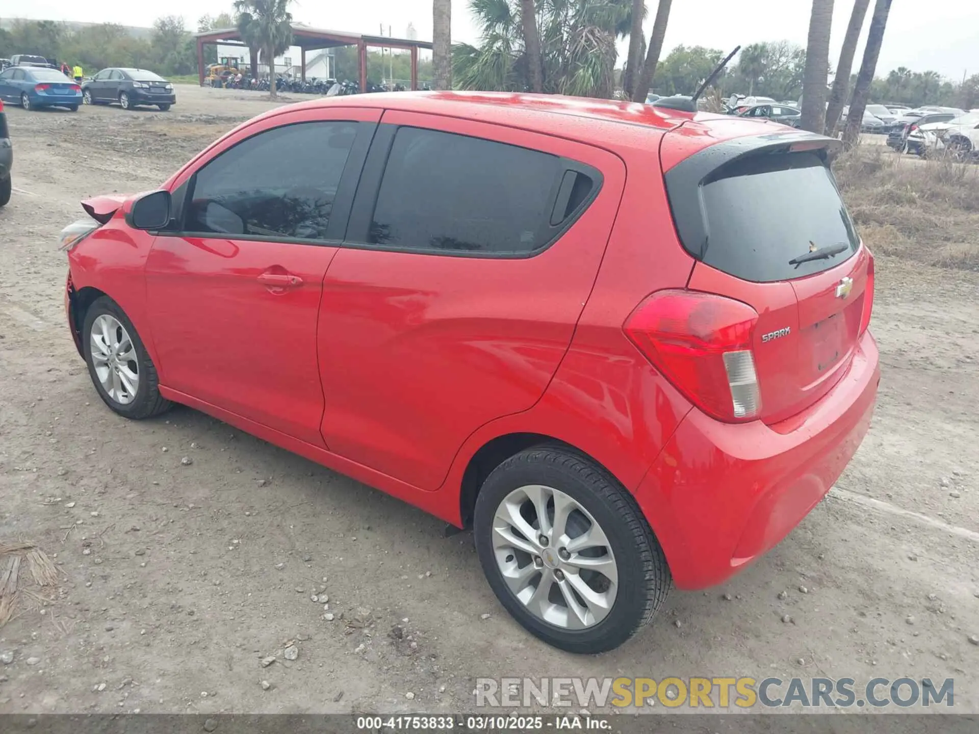 3 fotografías del automóvil dañado KL8CD6SA4LC429471 CHEVROLET SPARK 2020