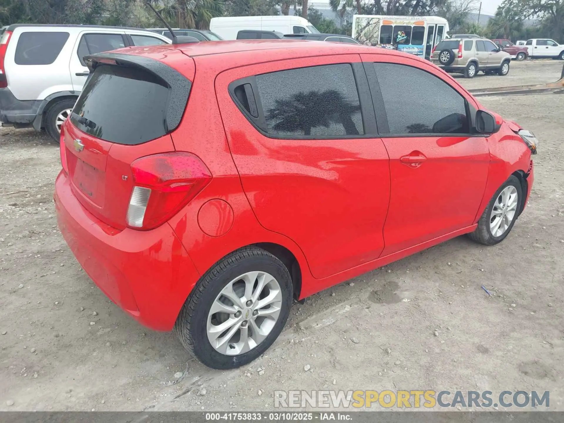 4 fotografías del automóvil dañado KL8CD6SA4LC429471 CHEVROLET SPARK 2020