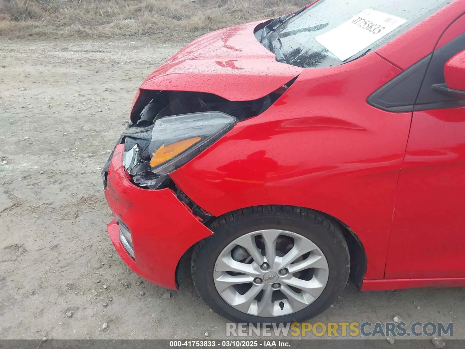 6 fotografías del automóvil dañado KL8CD6SA4LC429471 CHEVROLET SPARK 2020