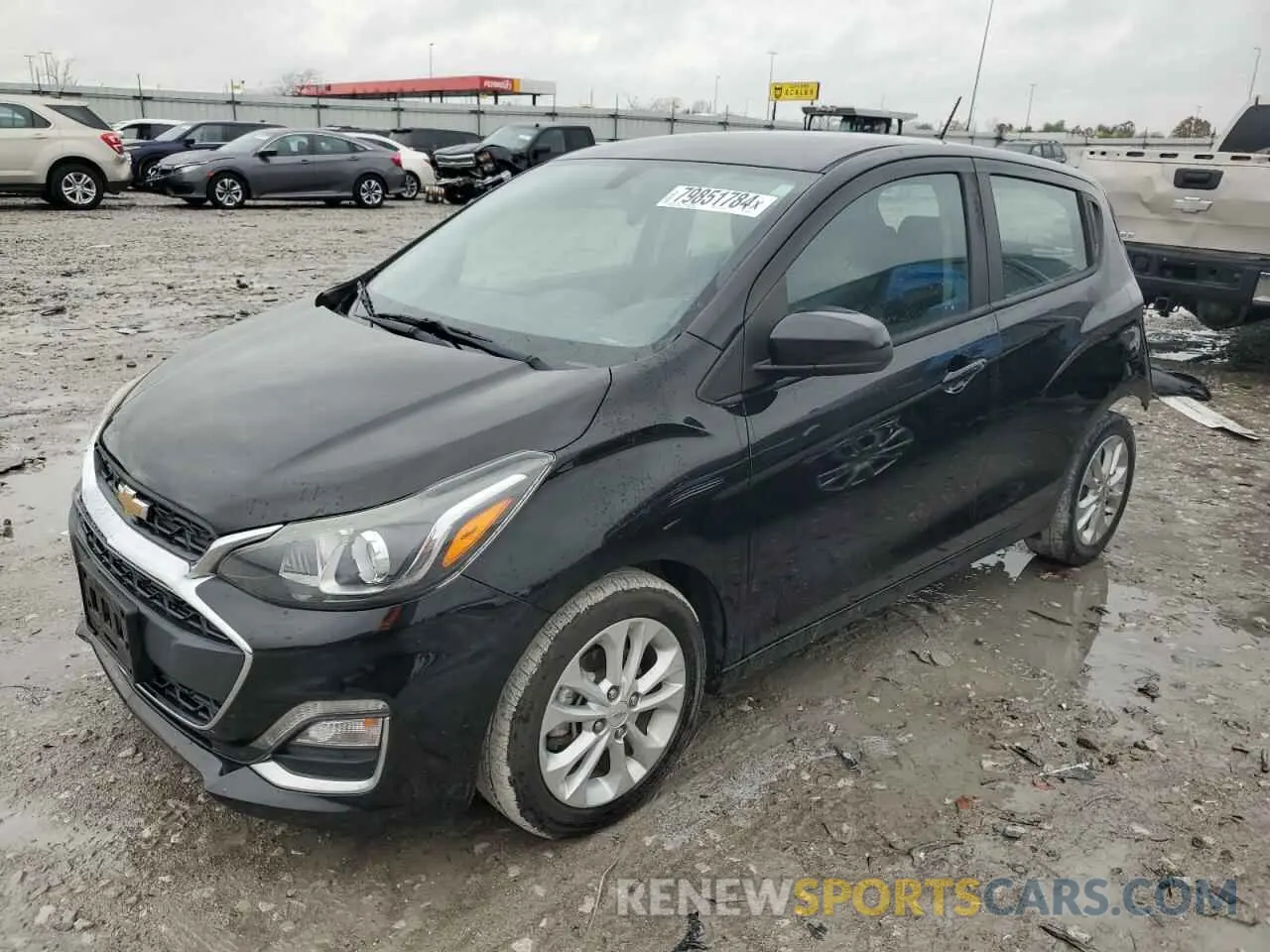 1 fotografías del automóvil dañado KL8CD6SA4LC443855 CHEVROLET SPARK 2020