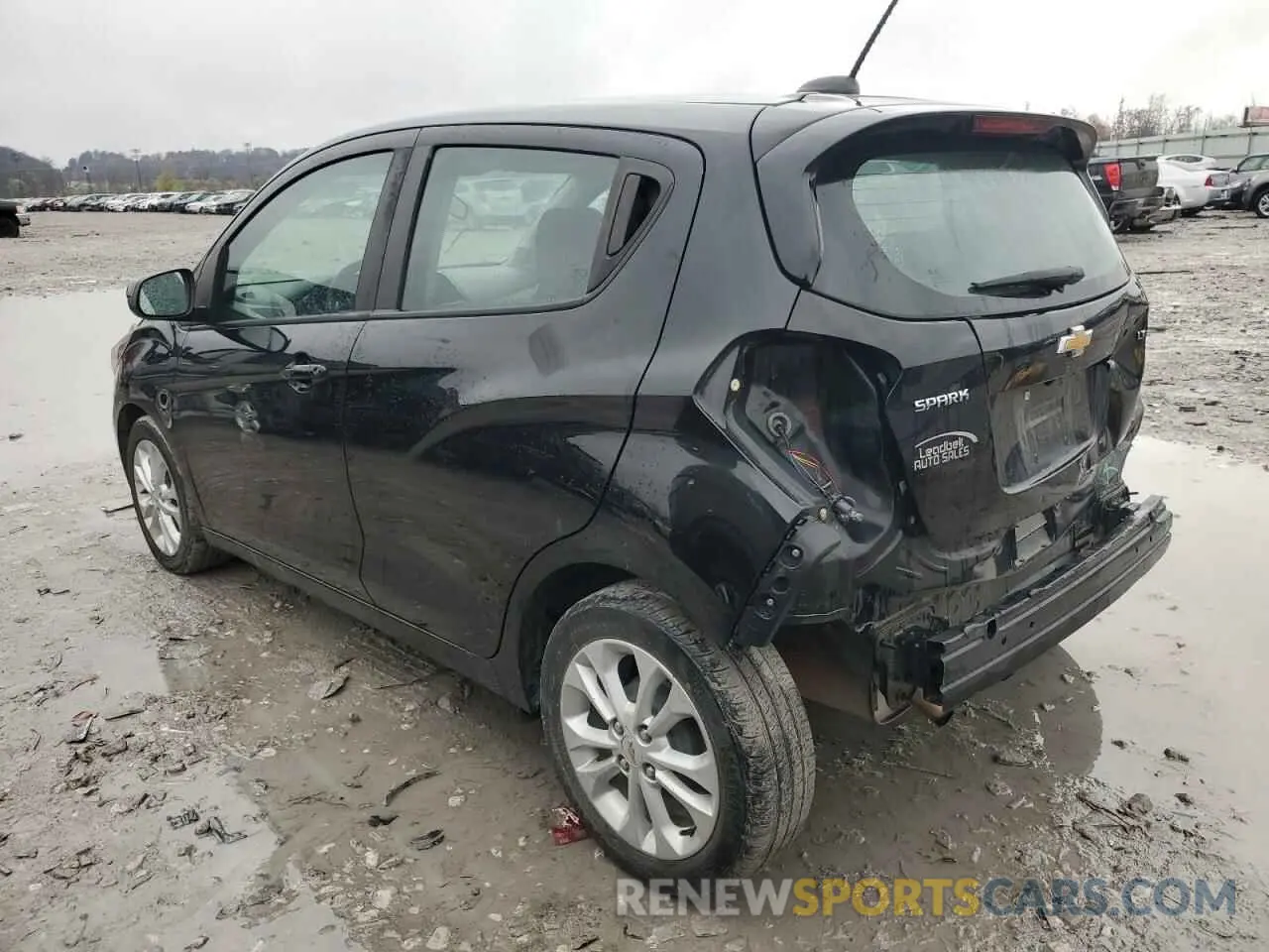 2 fotografías del automóvil dañado KL8CD6SA4LC443855 CHEVROLET SPARK 2020
