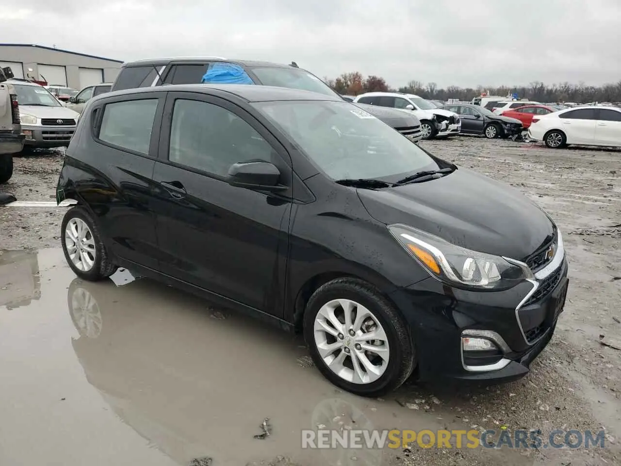 4 fotografías del automóvil dañado KL8CD6SA4LC443855 CHEVROLET SPARK 2020