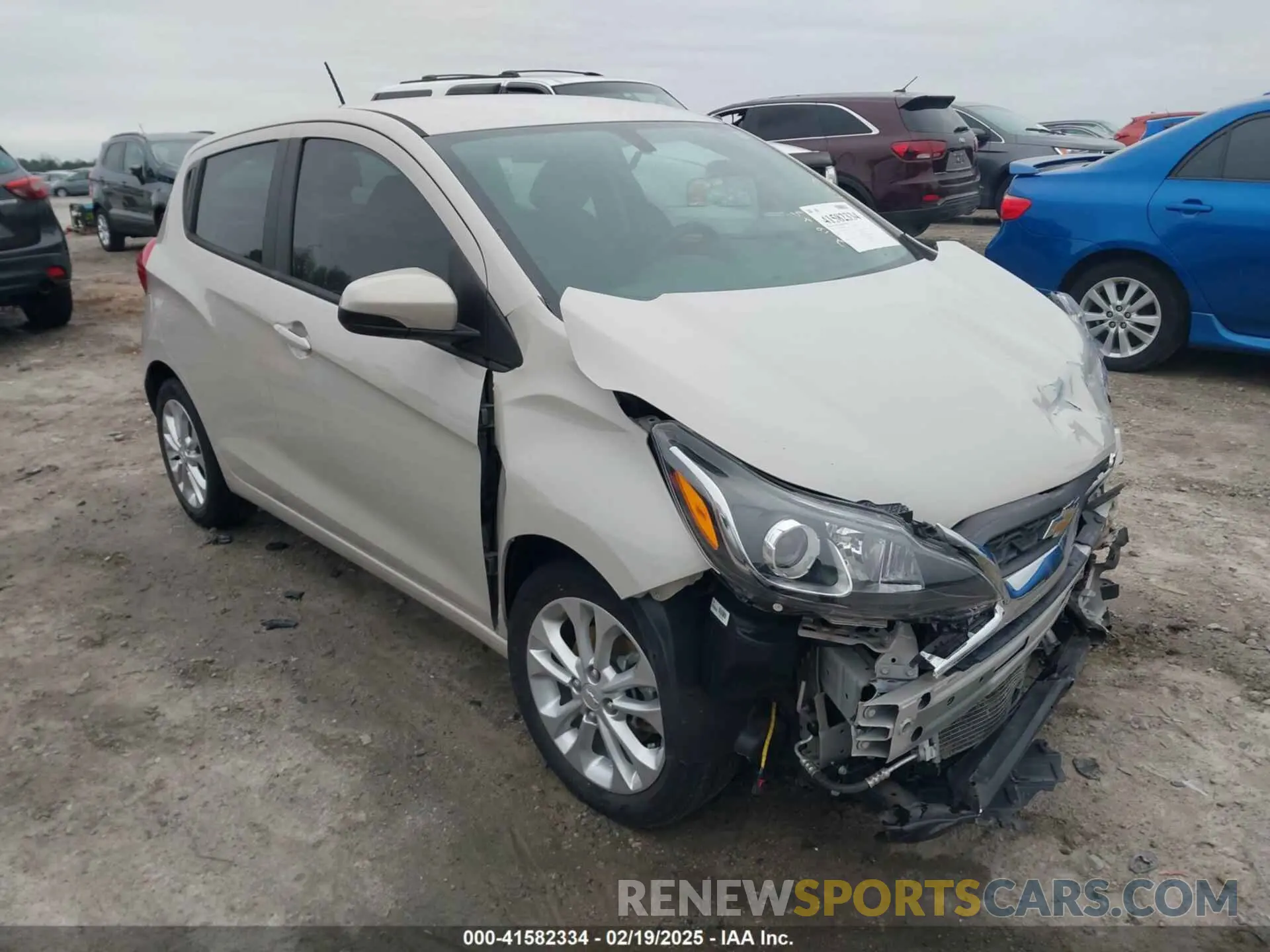1 fotografías del automóvil dañado KL8CD6SA4LC476712 CHEVROLET SPARK 2020