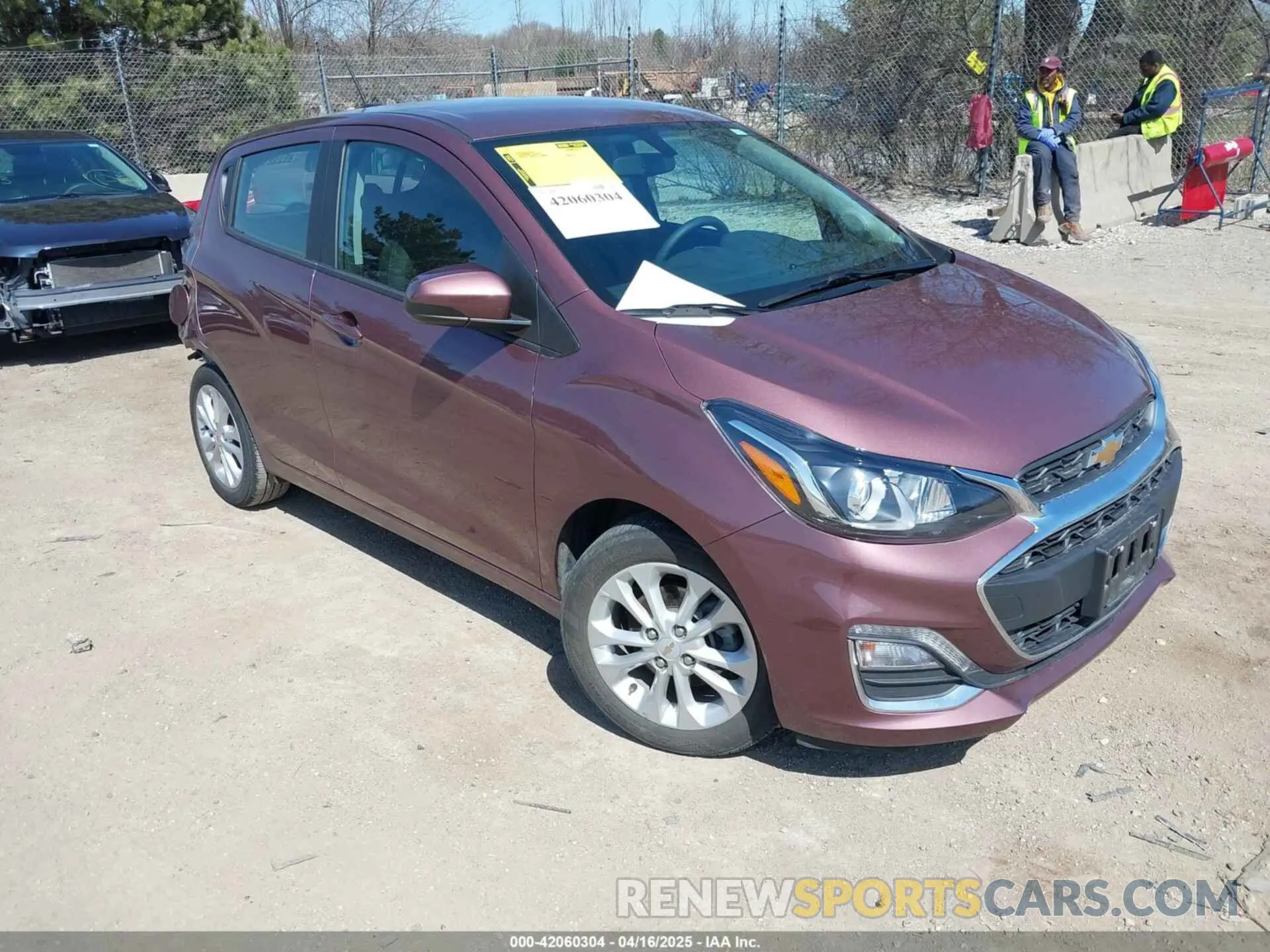 1 fotografías del automóvil dañado KL8CD6SA5LC405924 CHEVROLET SPARK 2020