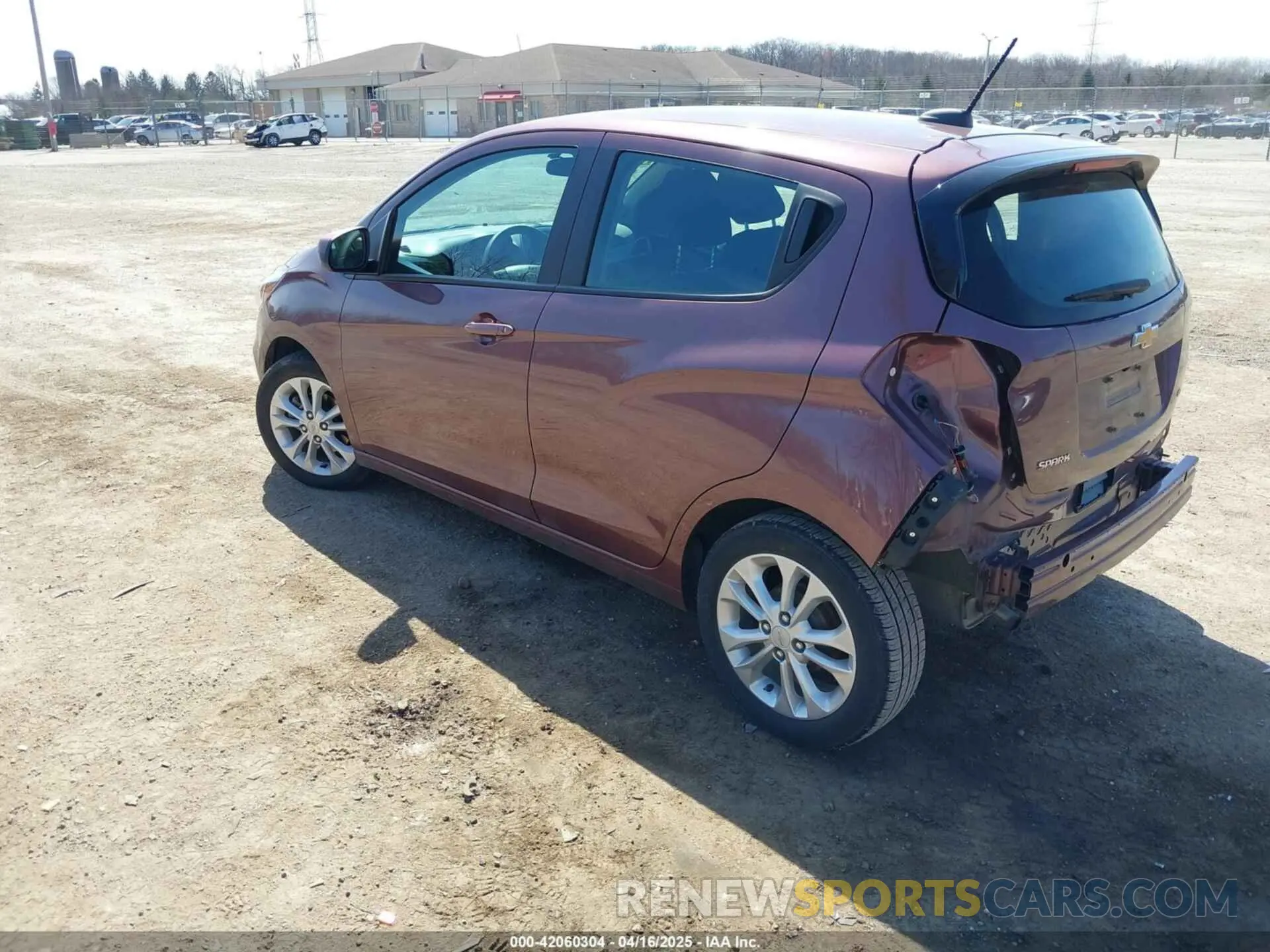 3 fotografías del automóvil dañado KL8CD6SA5LC405924 CHEVROLET SPARK 2020